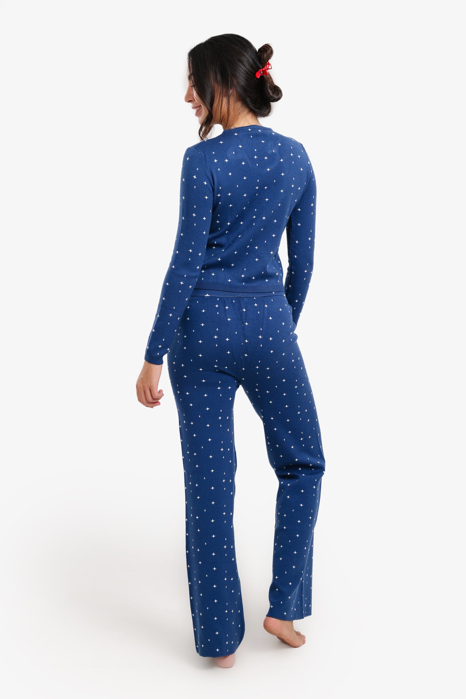 Pyjama Set with Keyhole Cutout