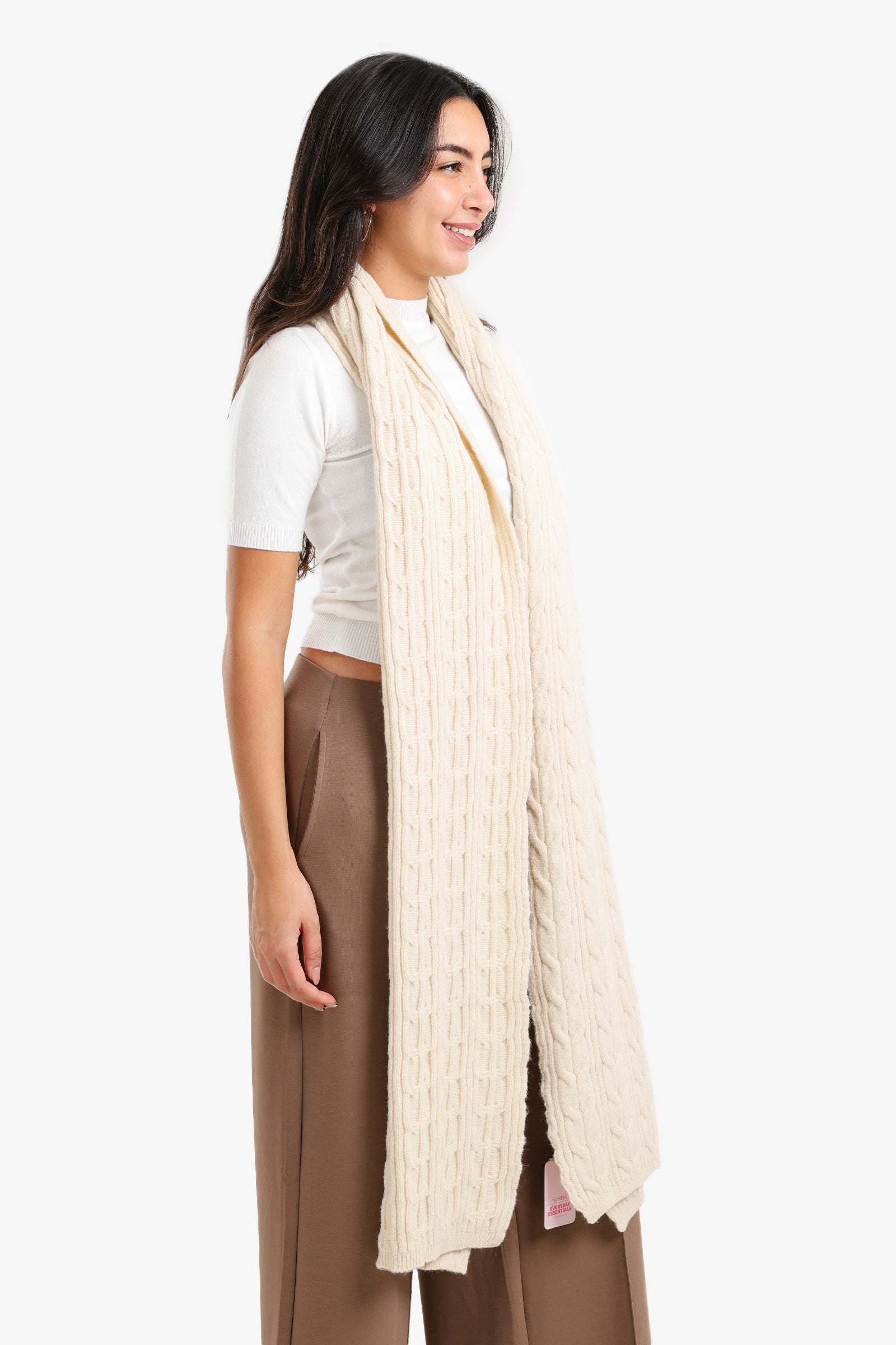 Braided Pattern Scarf