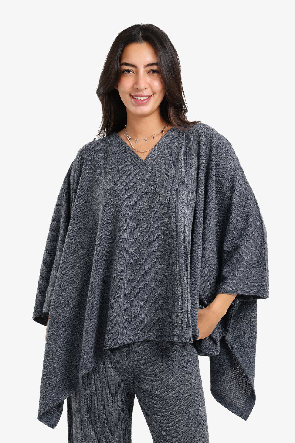Oversized Lounge Poncho