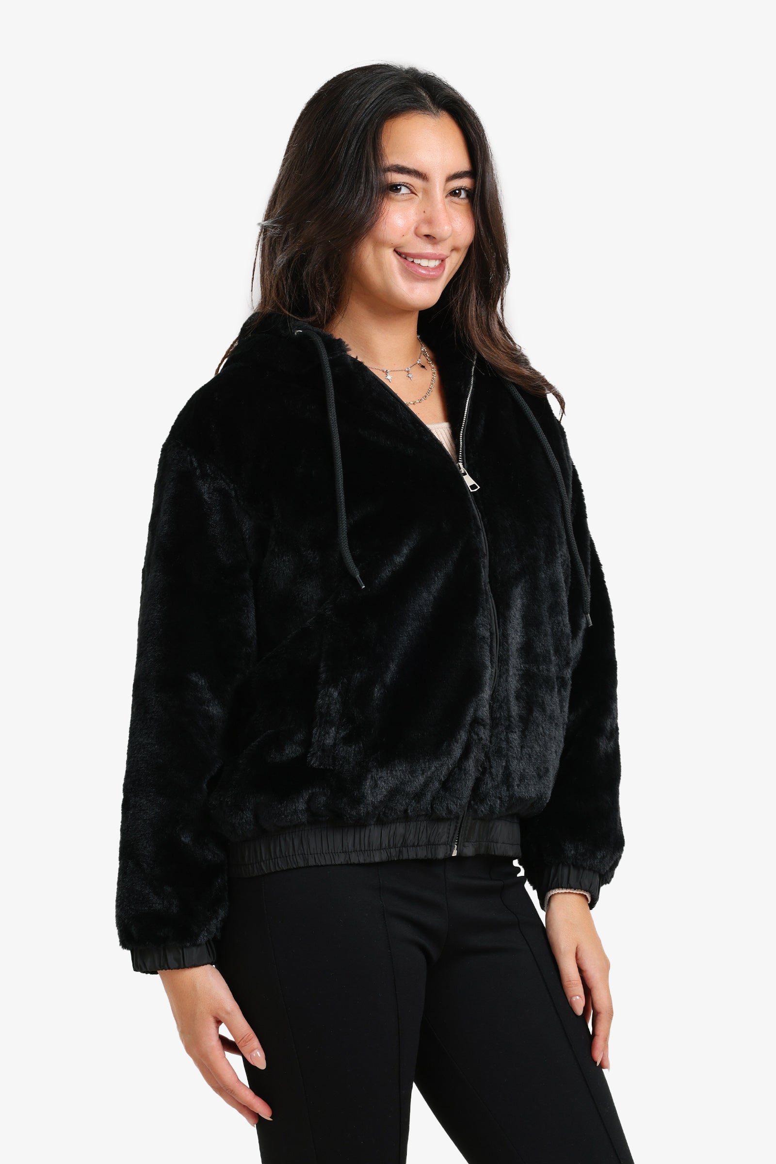 Sherpa Hooded Jacket