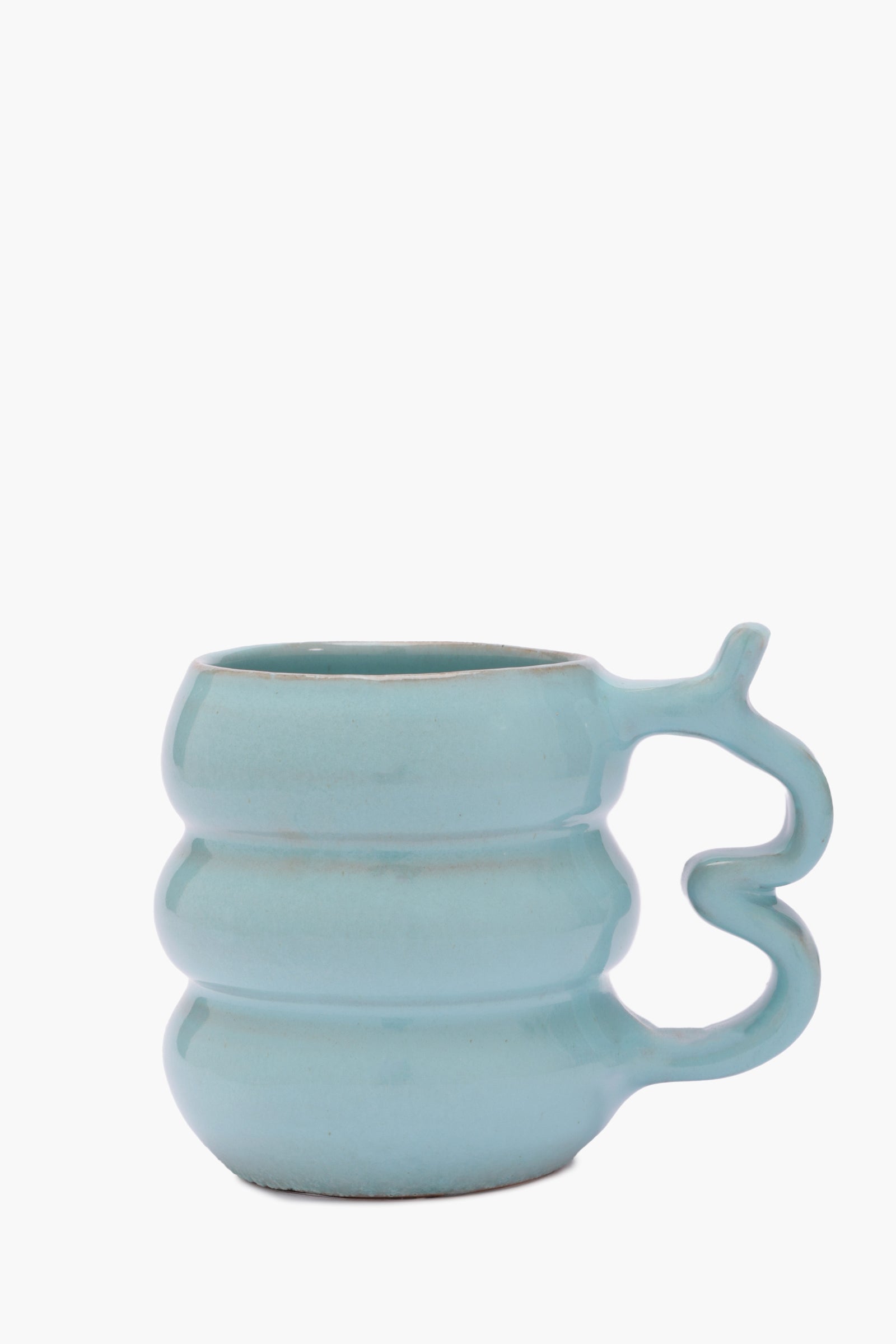 Pottery Ripple Mug