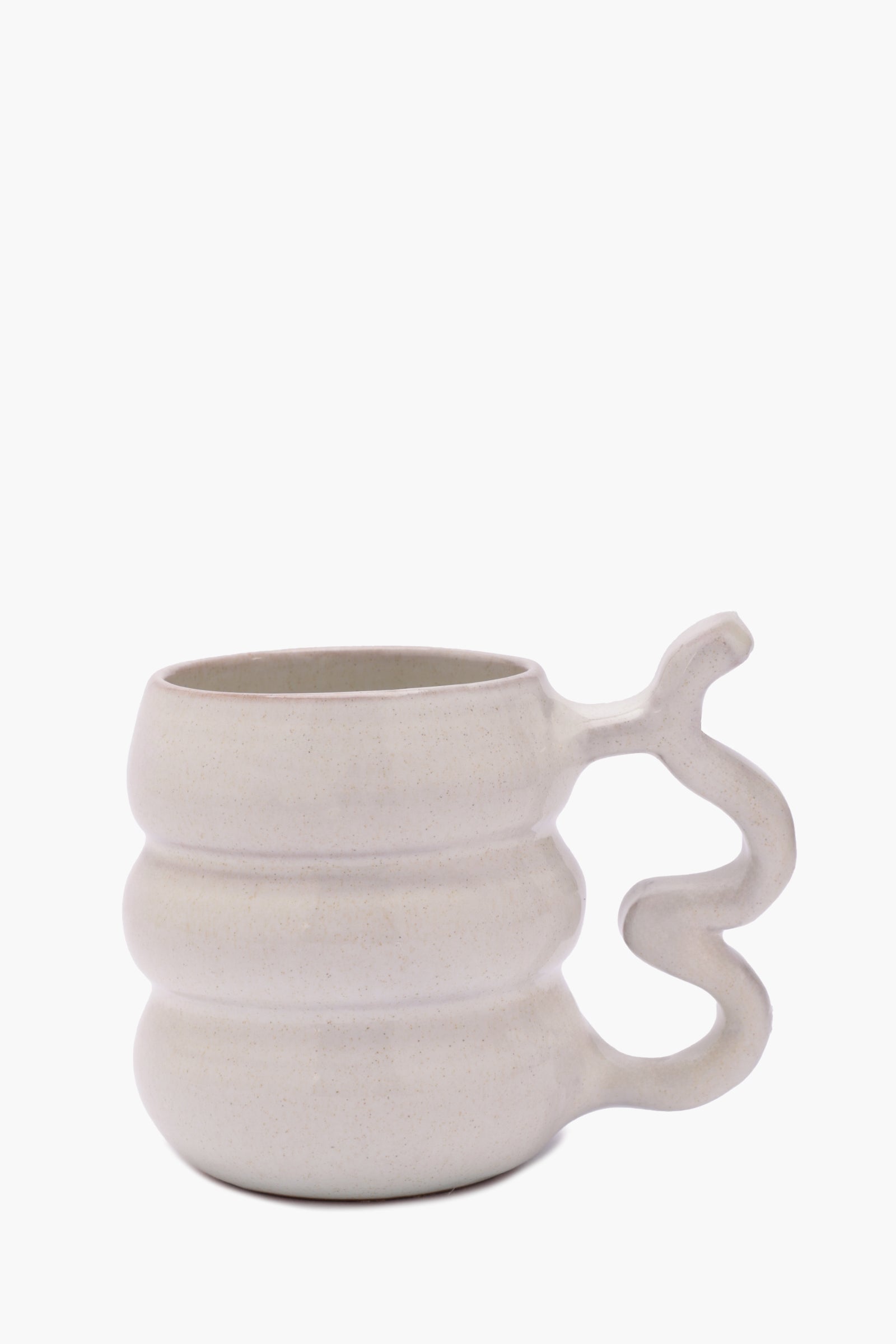 Pottery Ripple Mug
