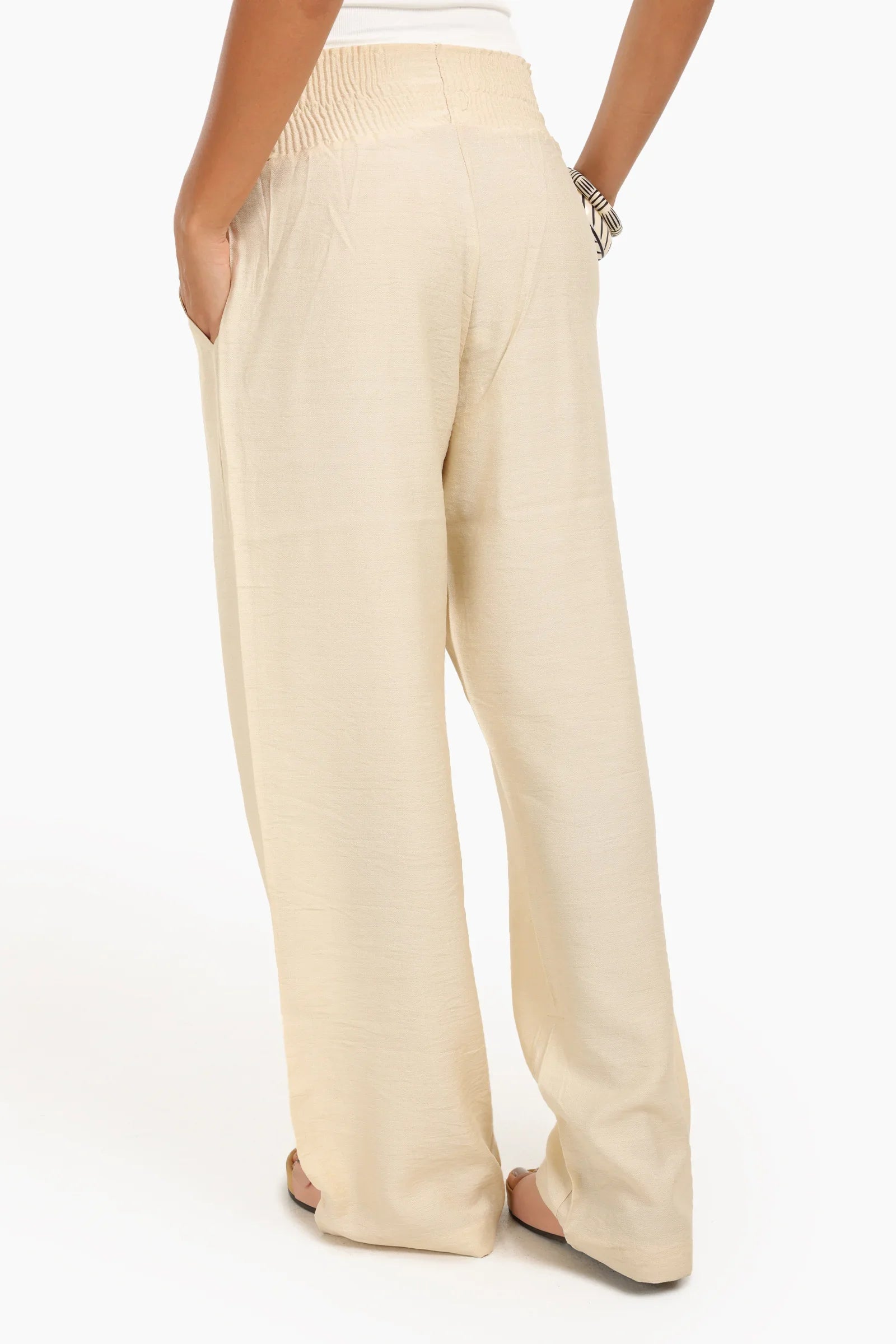 High Wide Waist Beach Pants