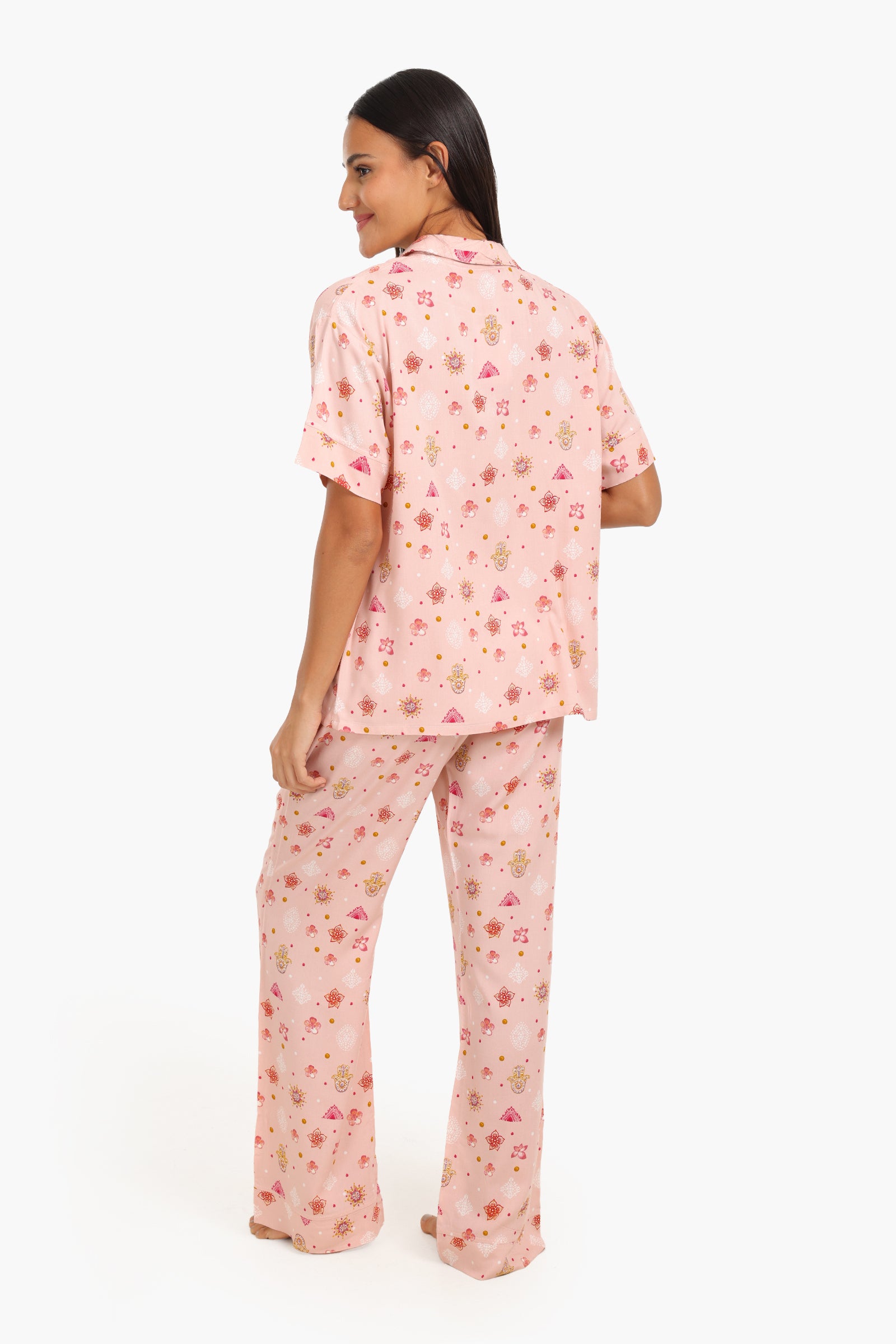 Printed Breathable Pyjama Set