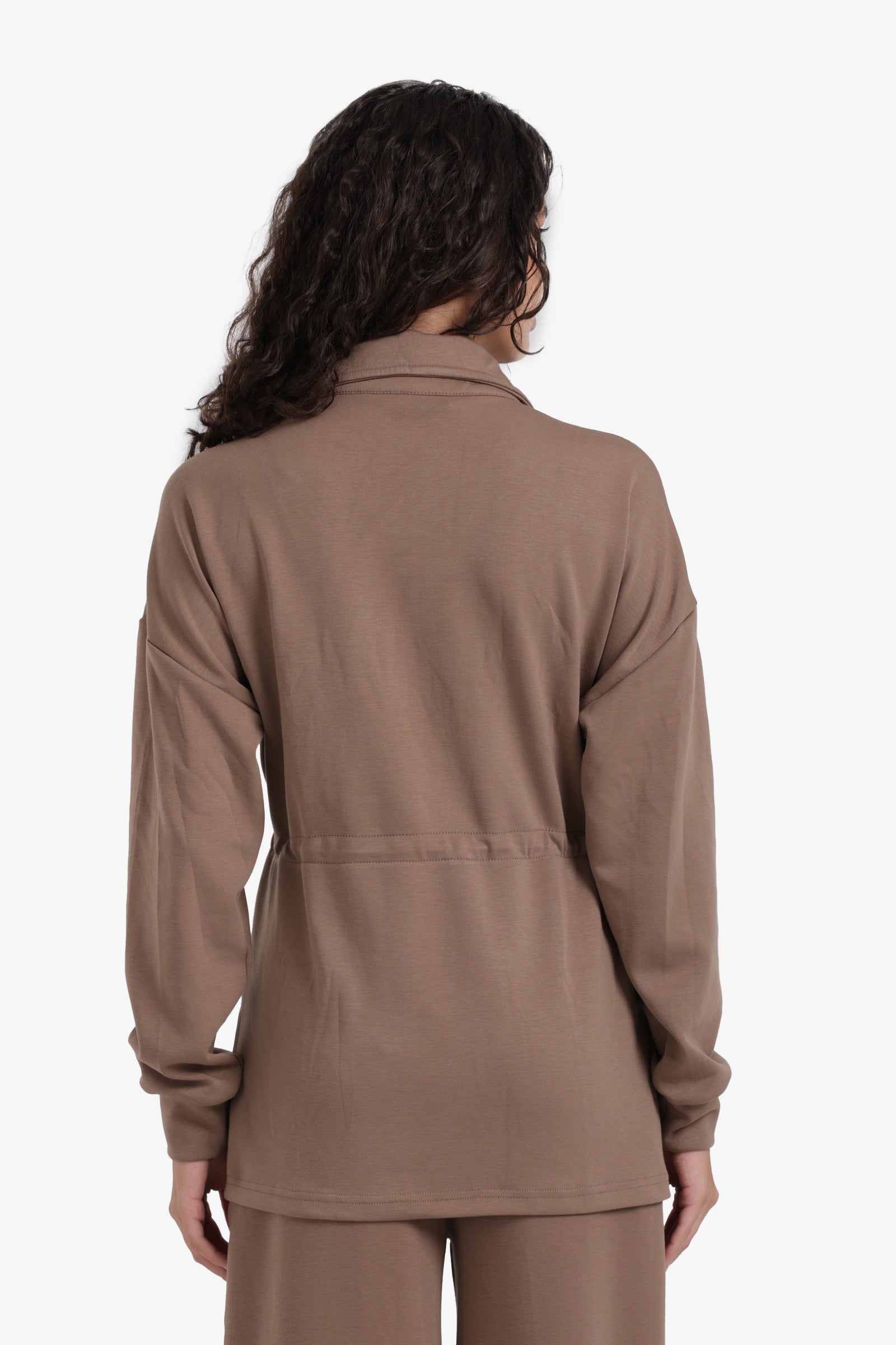 Half Zip-Up Lounge Sweatshirt