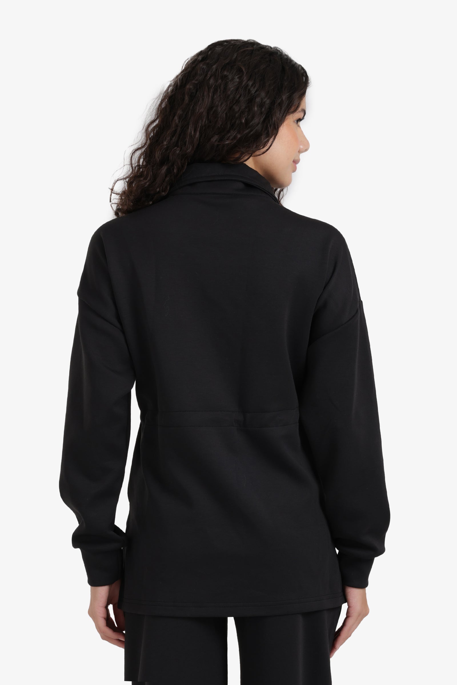 Half Zip-Up Lounge Sweatshirt