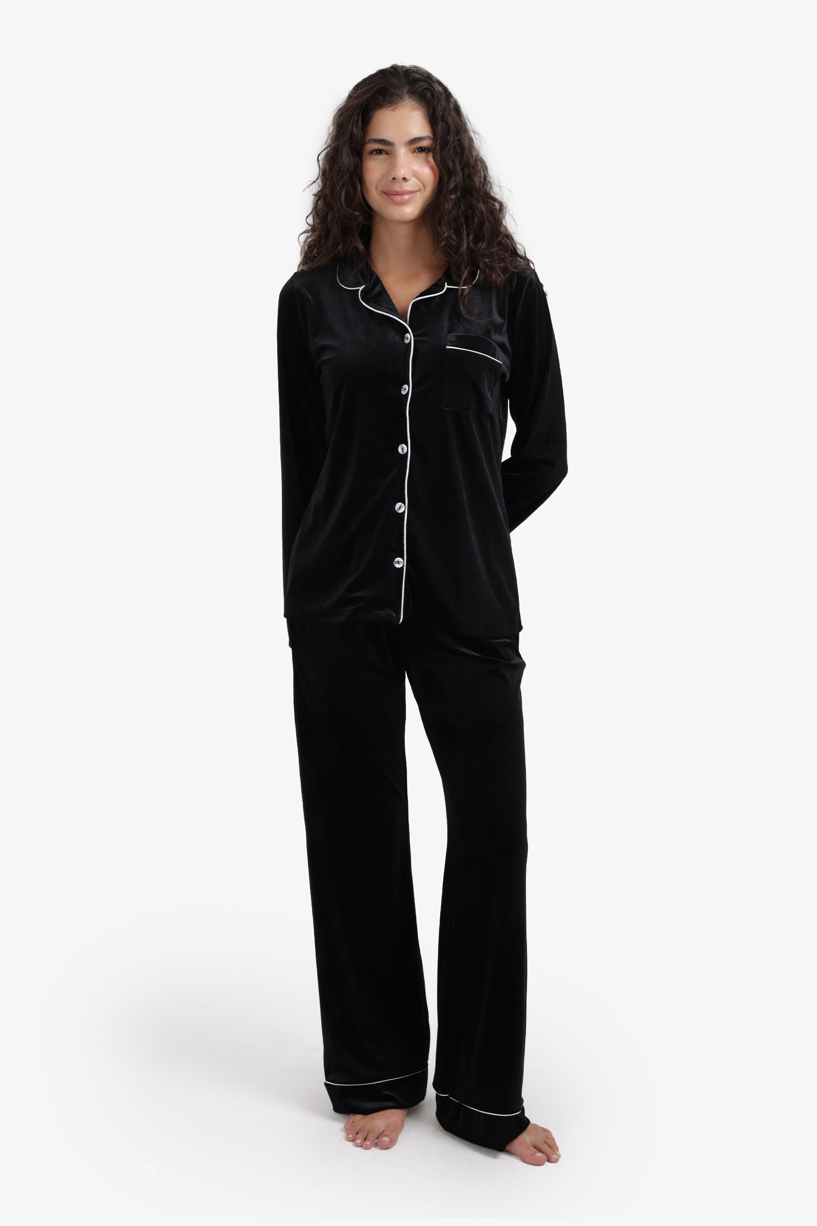 Classic Velvet Pyjama Set