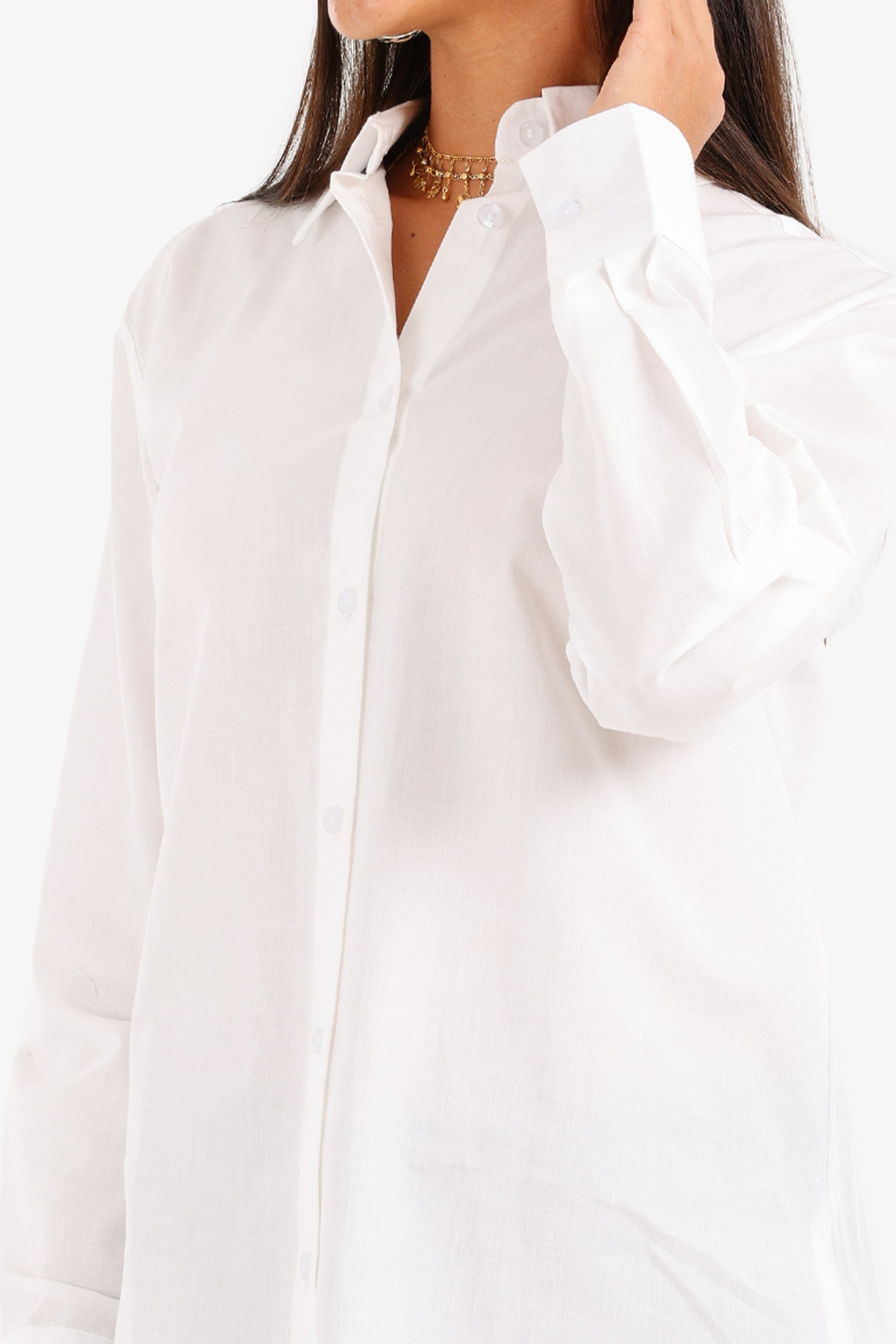 High-Low Relaxed Shirt