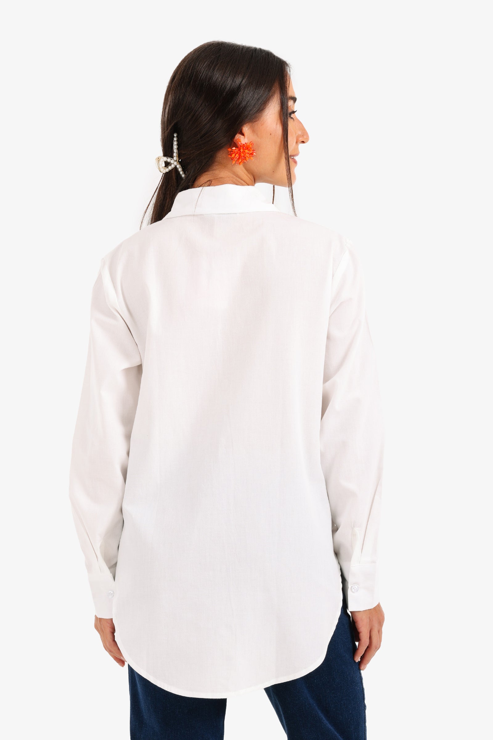 Asymmetrical Hem Shirt