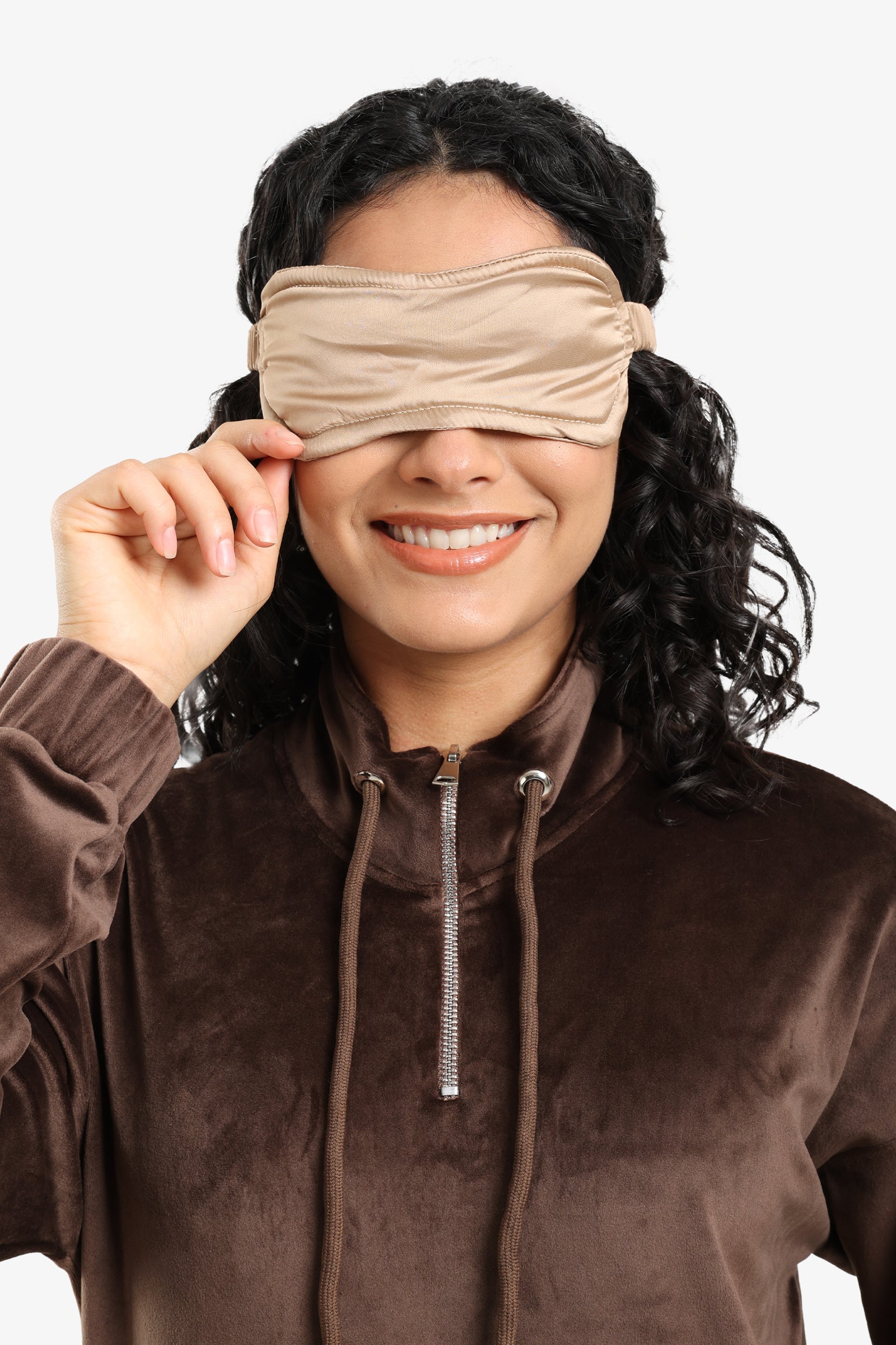 Padded Satin Eye Mask