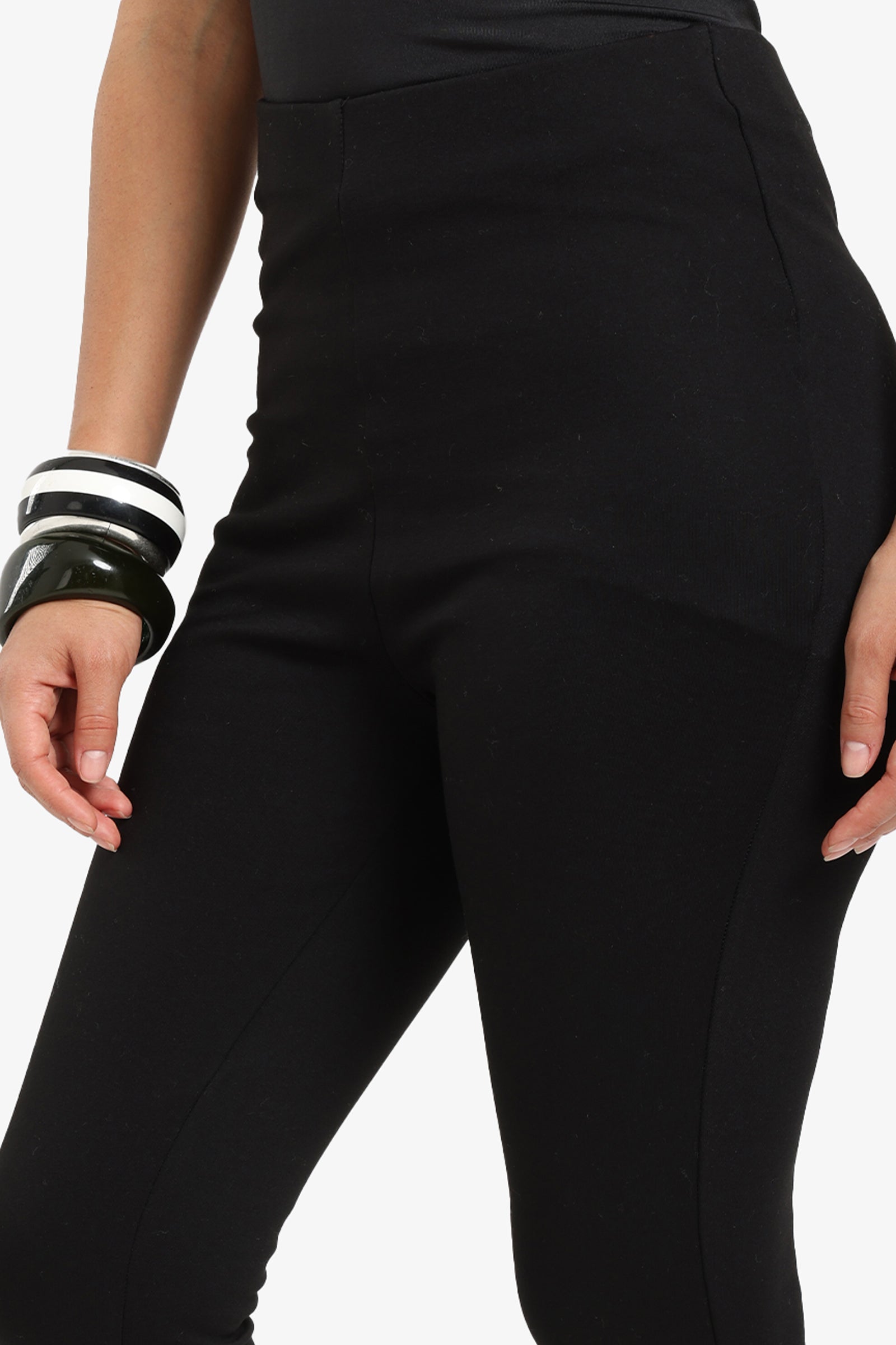 Zip-Hem Leggings