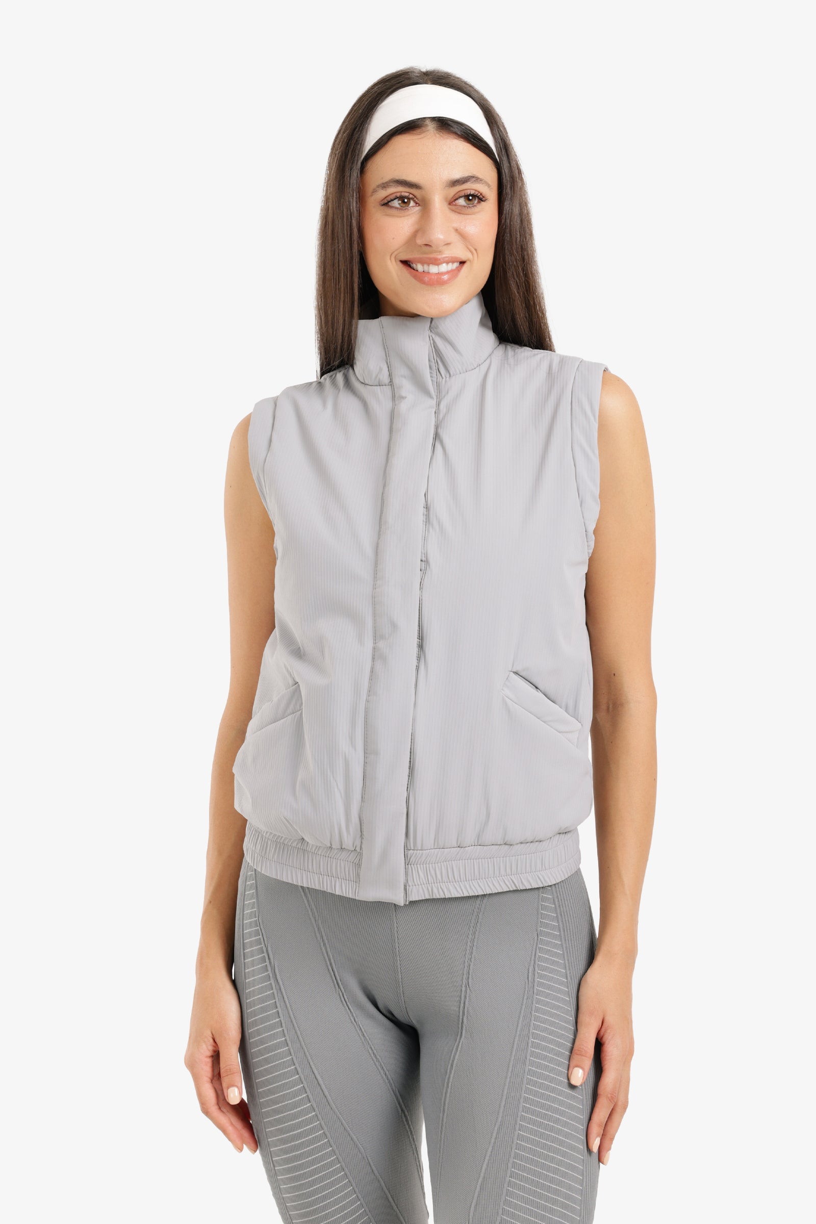 Padded Sleeveless Lounge Vest
