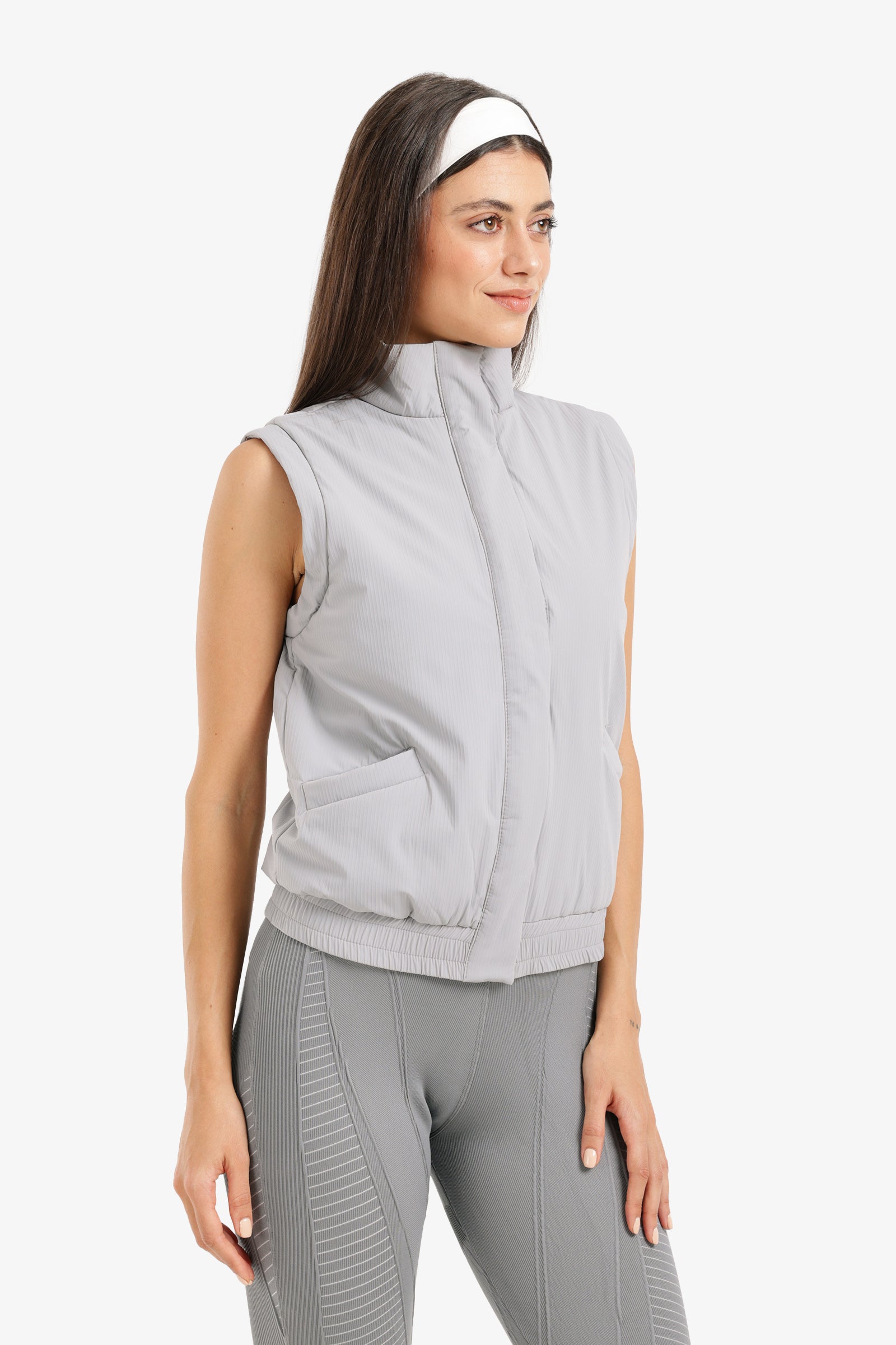 Padded Sleeveless Lounge Vest