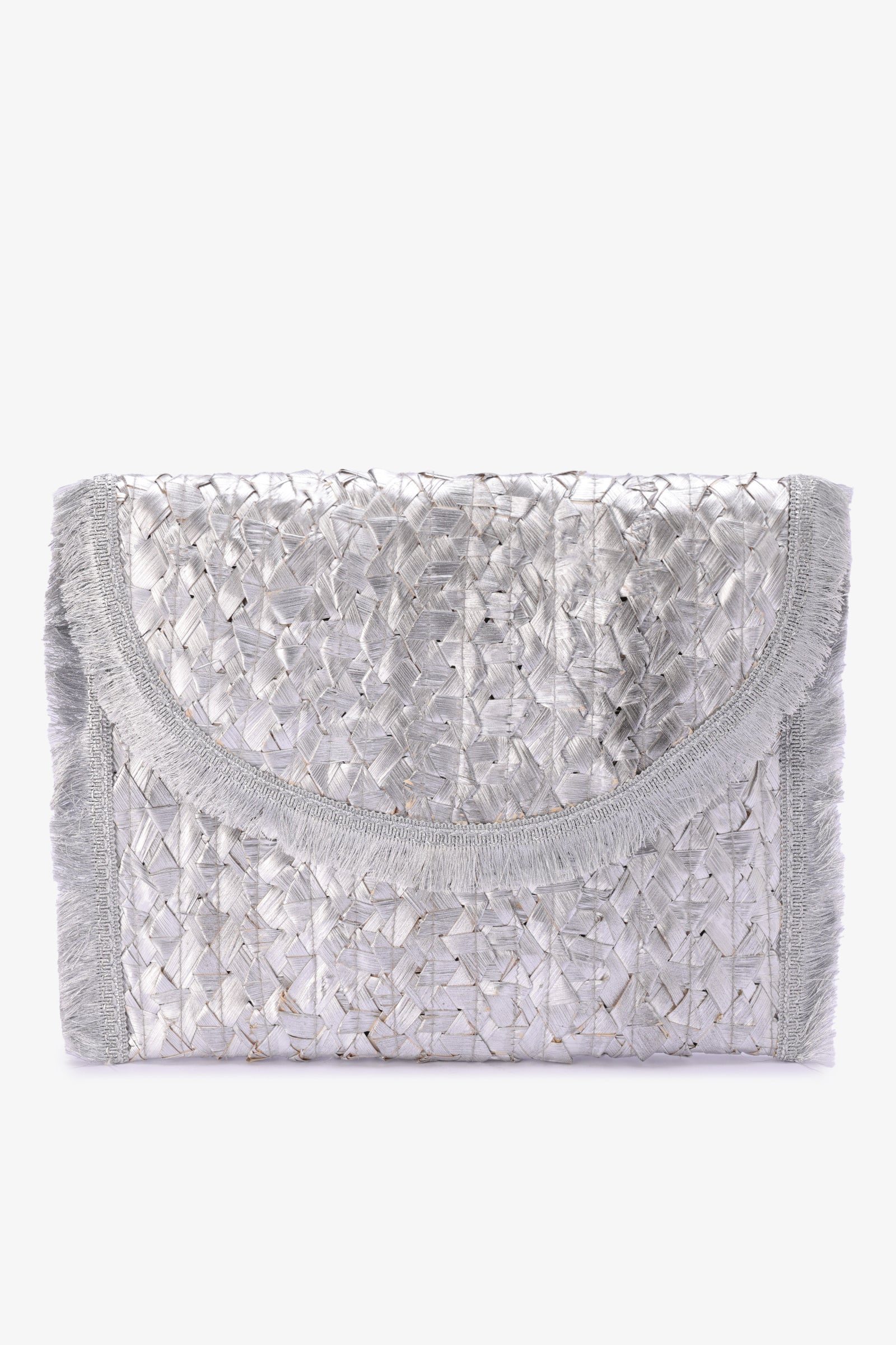 Beach Clutch with Tassels