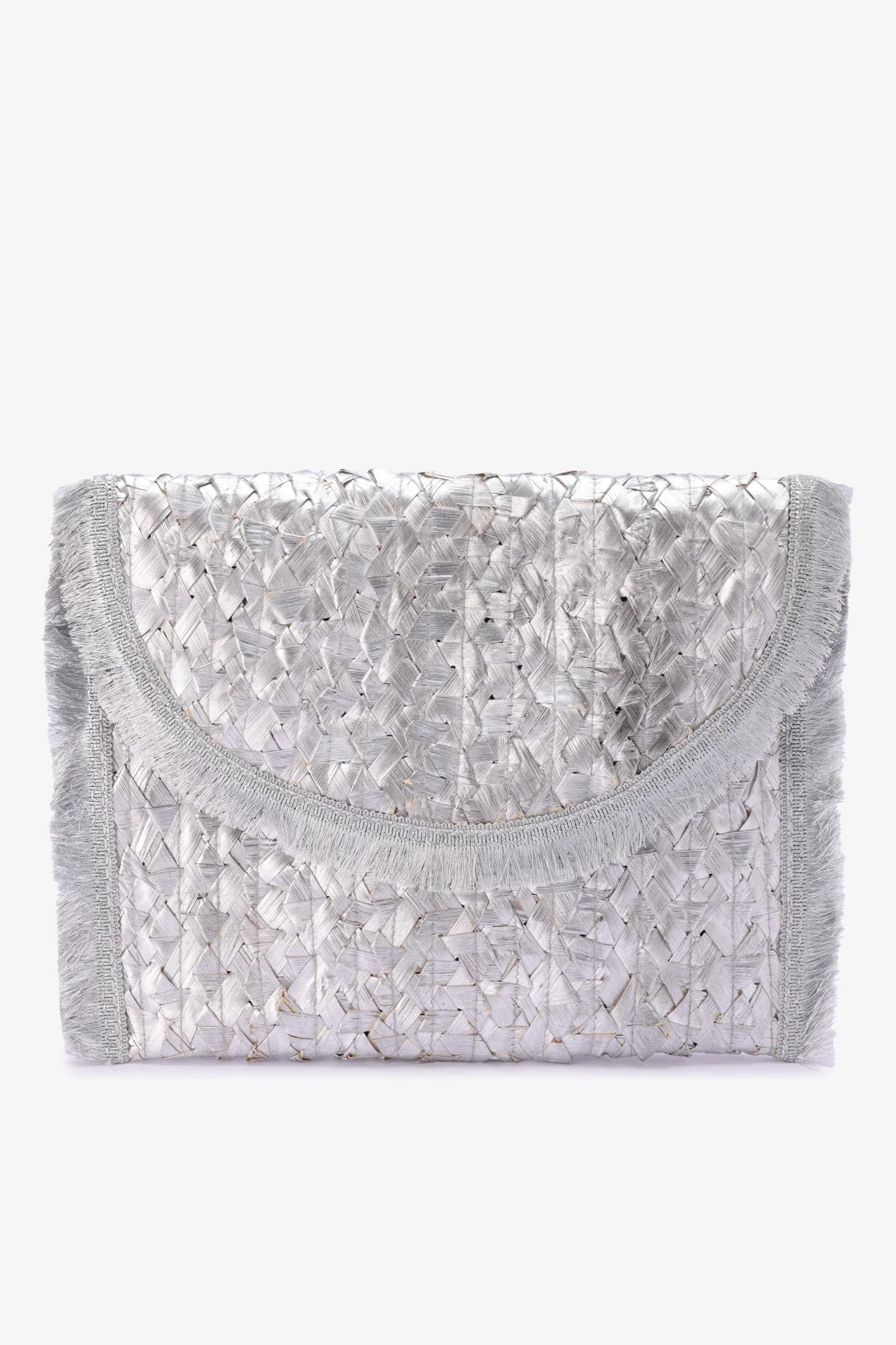 Beach Clutch with Tassels