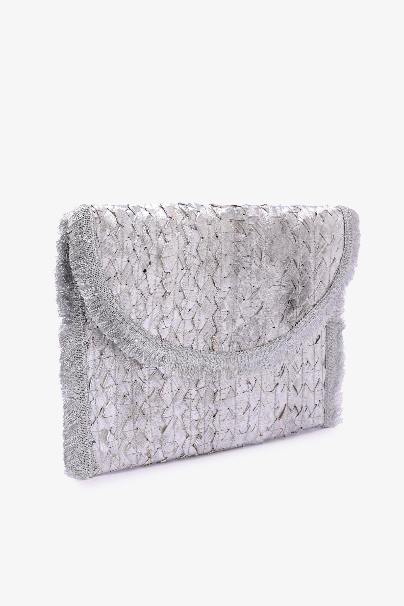 Beach Clutch with Tassels