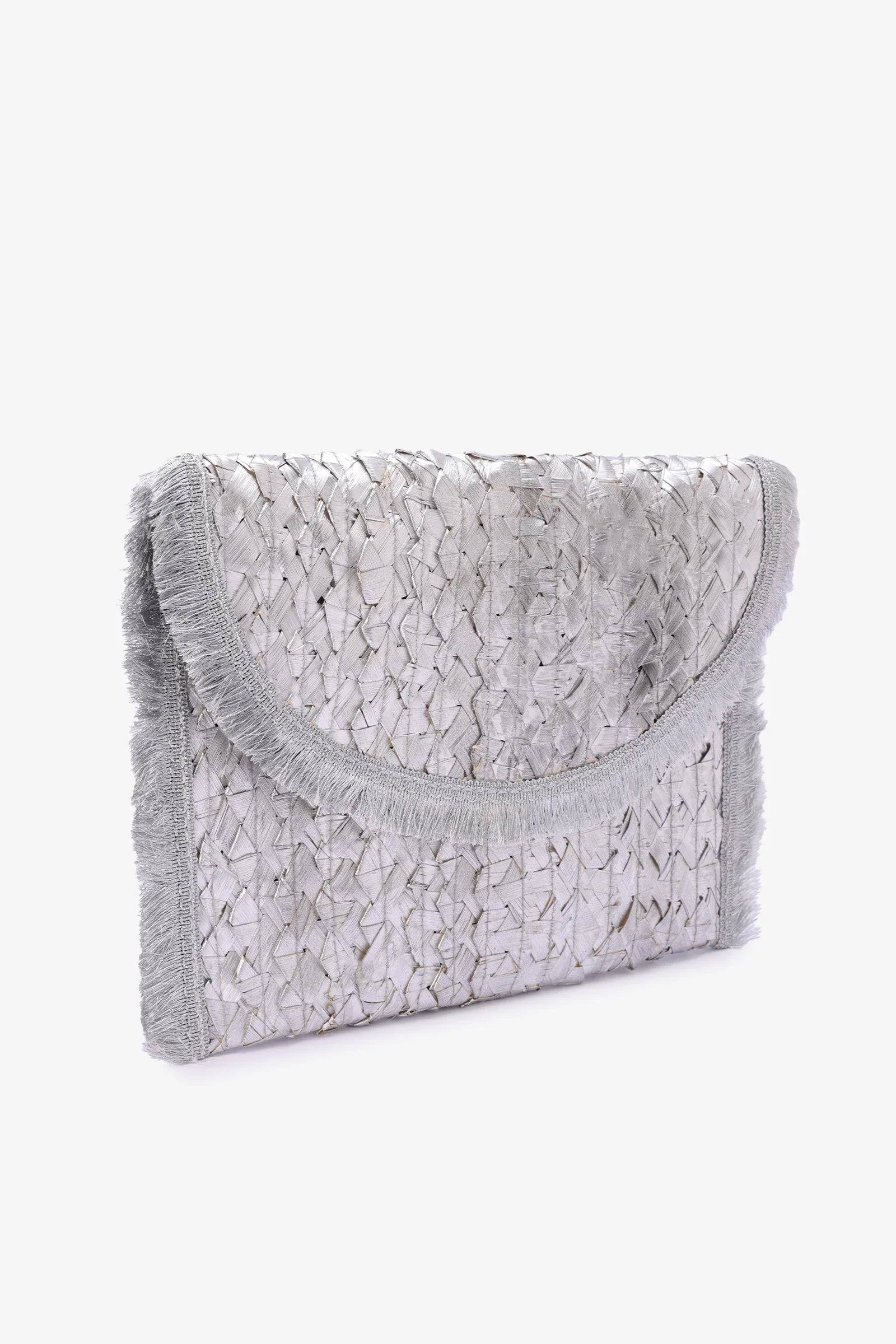 Beach Clutch with Tassels
