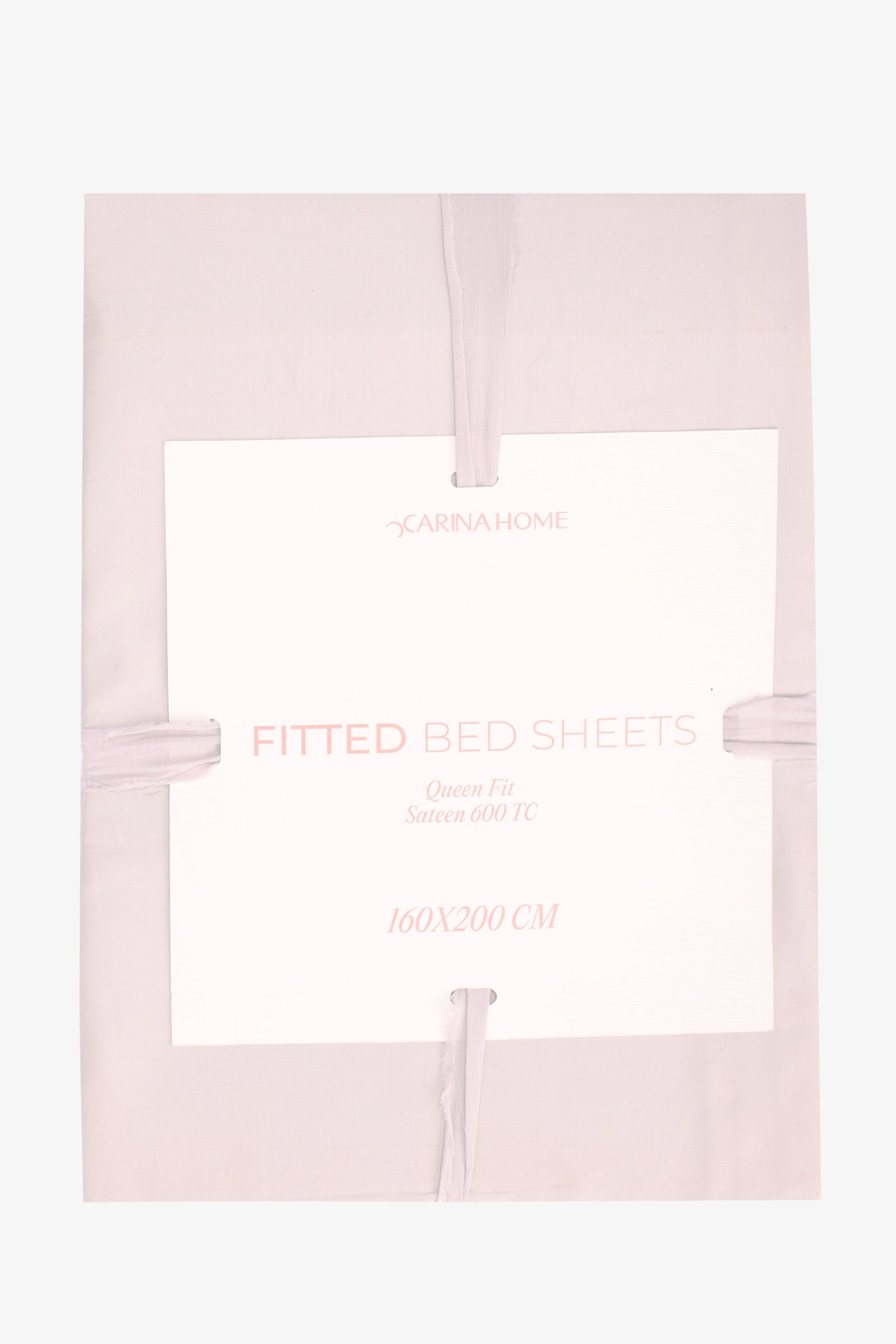 Sateen Fitted Queen Bedsheet (TC600)