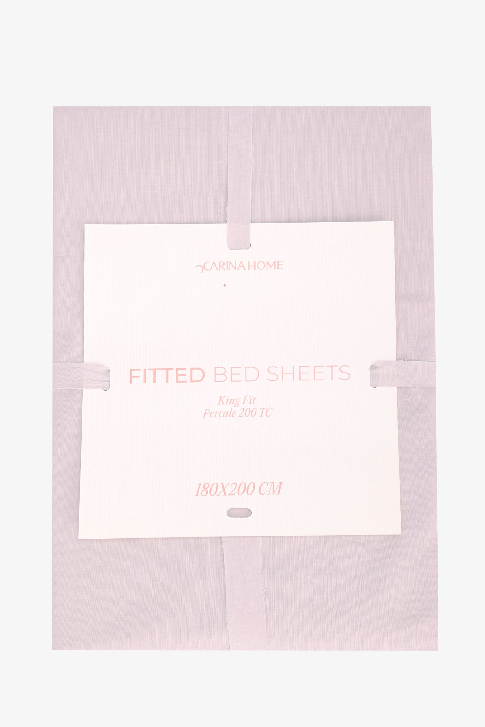 Percale King Fitted Bedsheet (TC200)