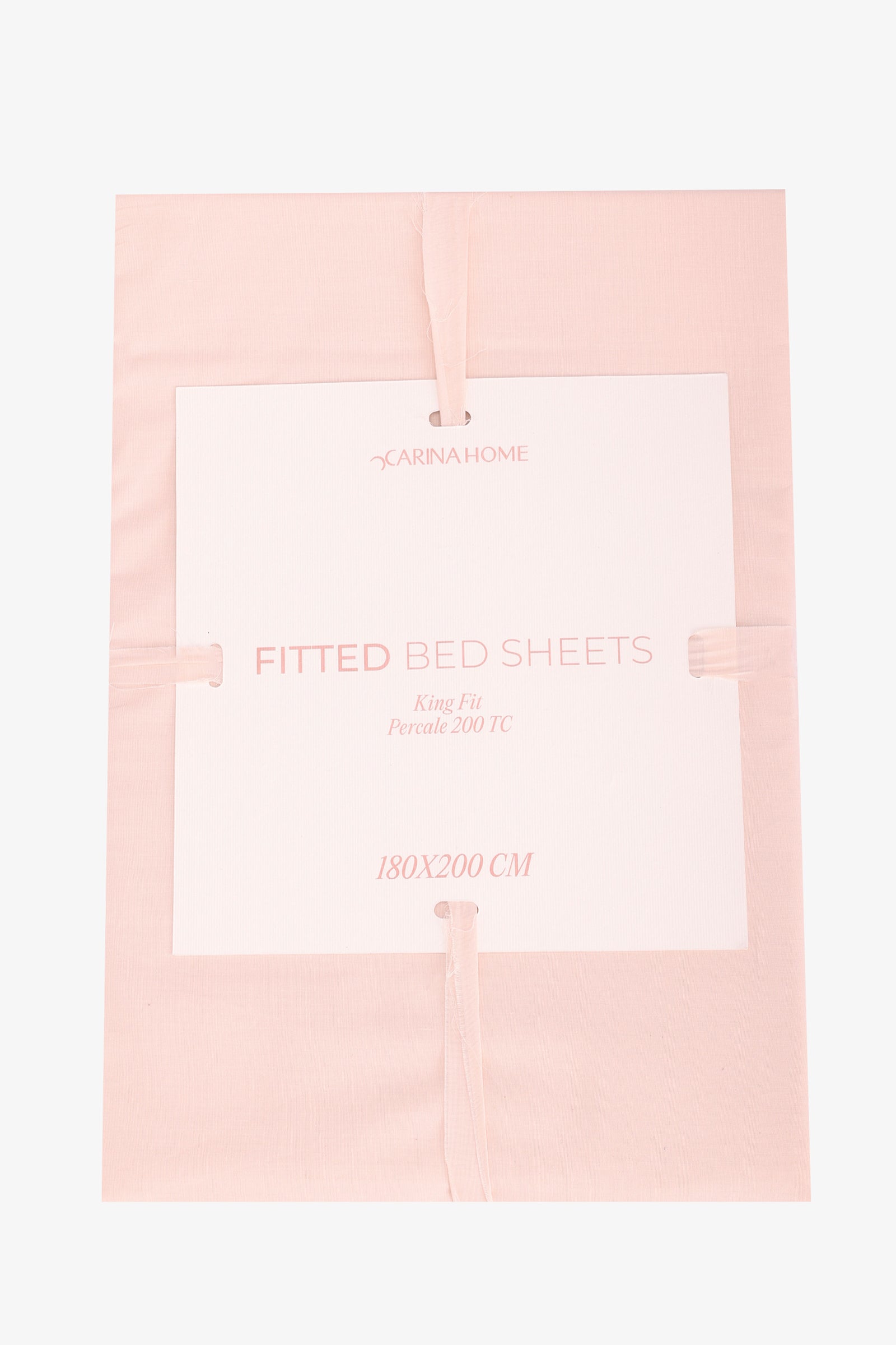 Percale King Fitted Bedsheet (TC200)