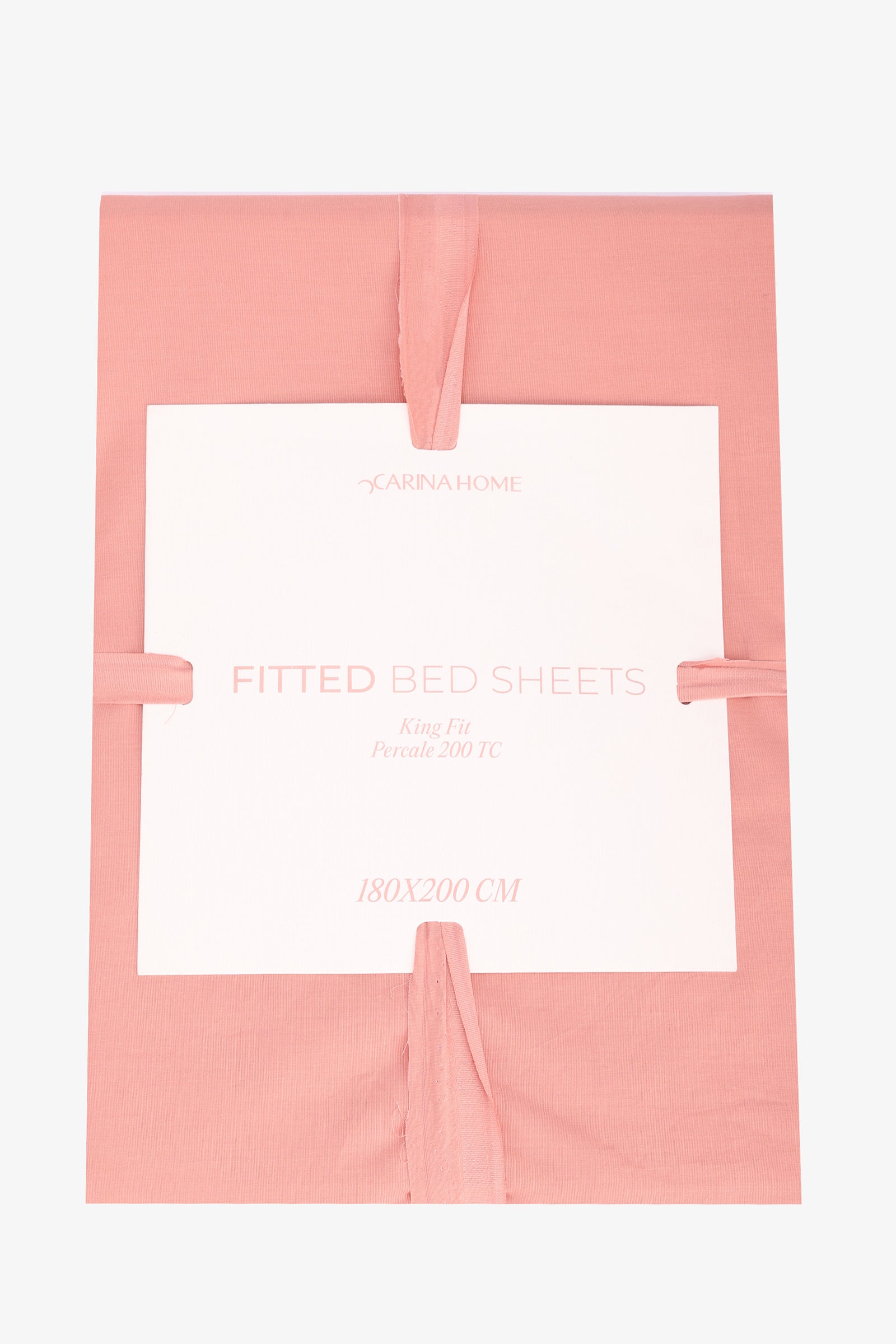 Percale King Fitted Bedsheet (TC200)