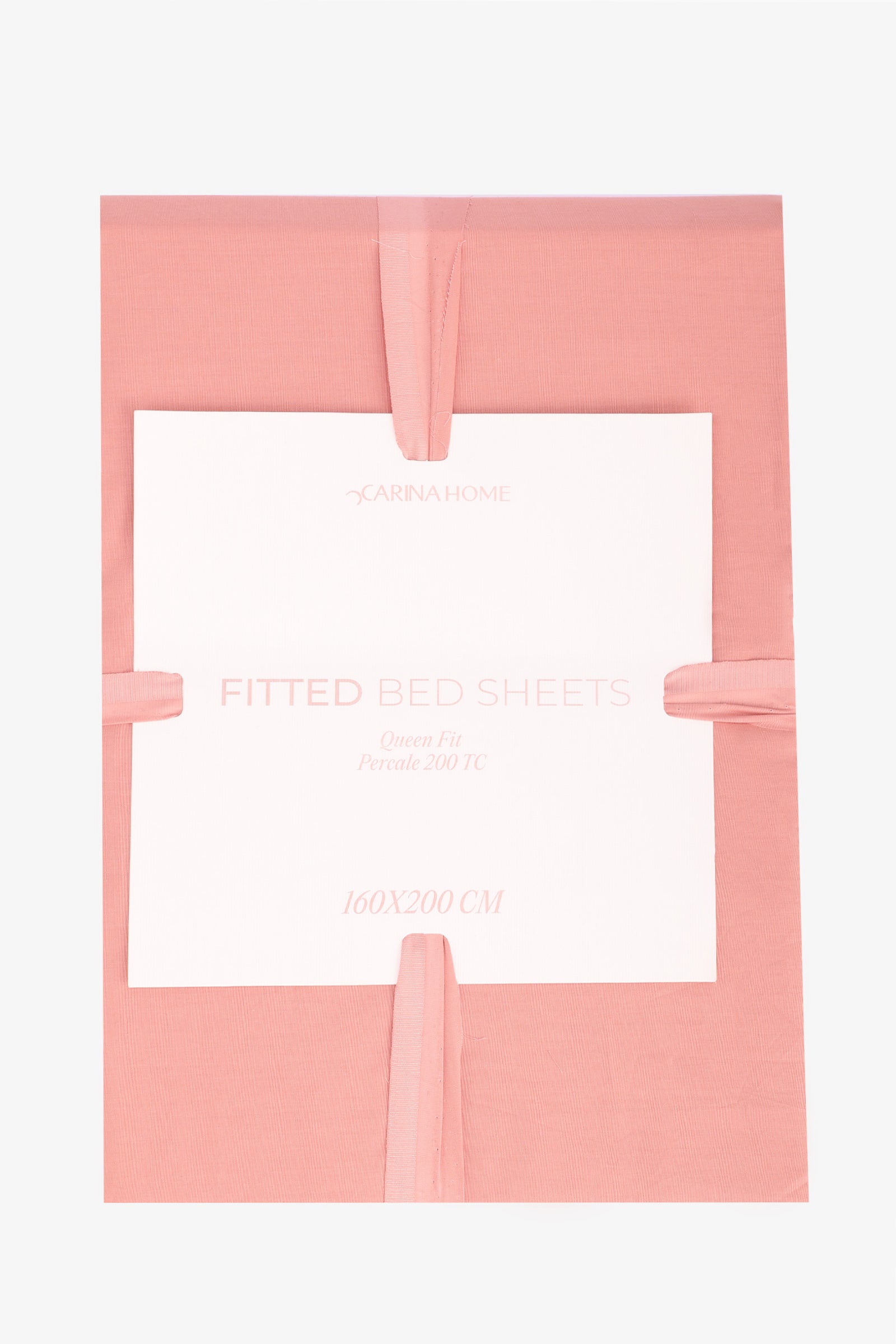 Percale Fitted Queen Bedsheet (TC200)
