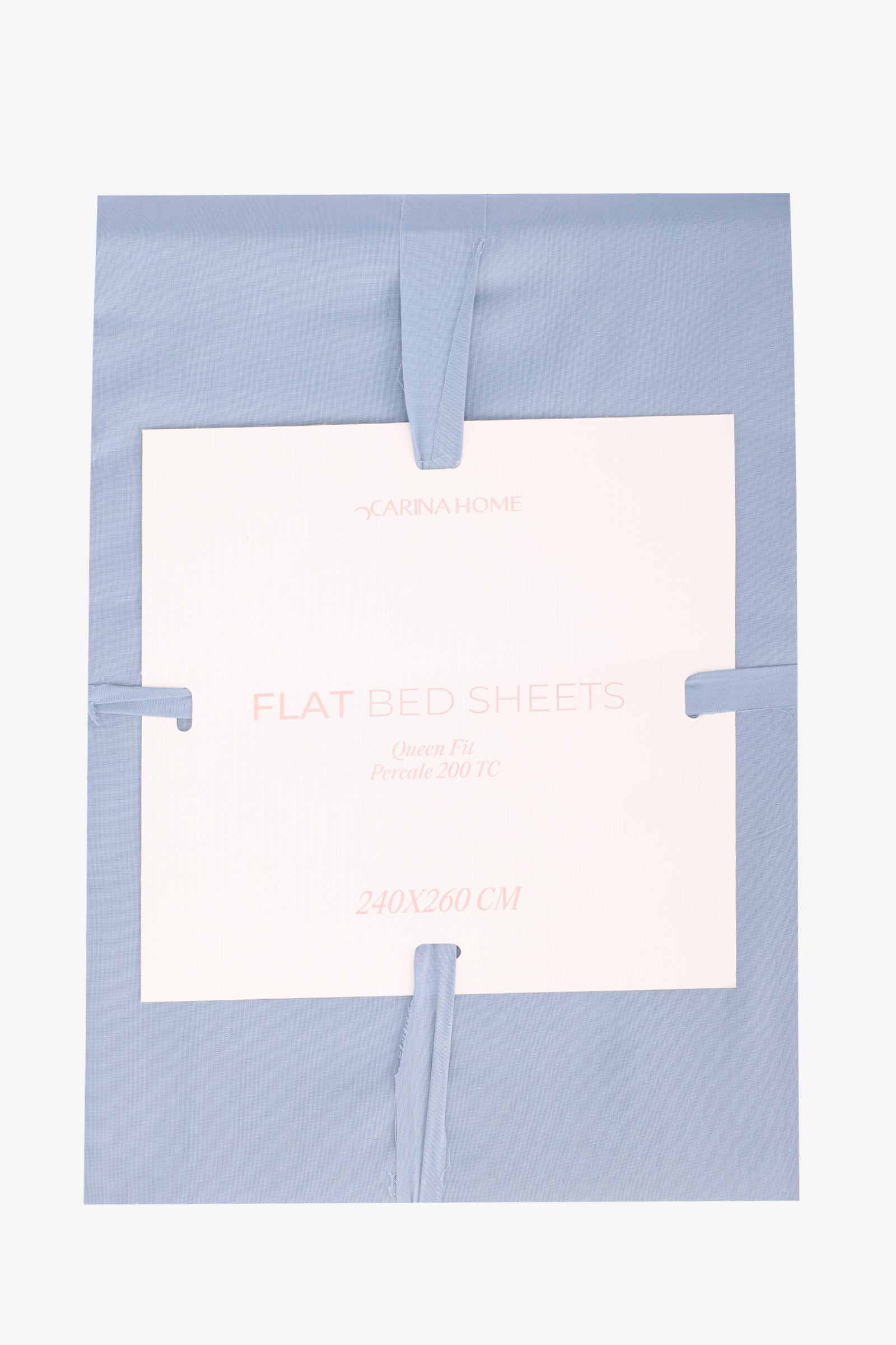 Percale Flat Queen Bedsheet (TC200)