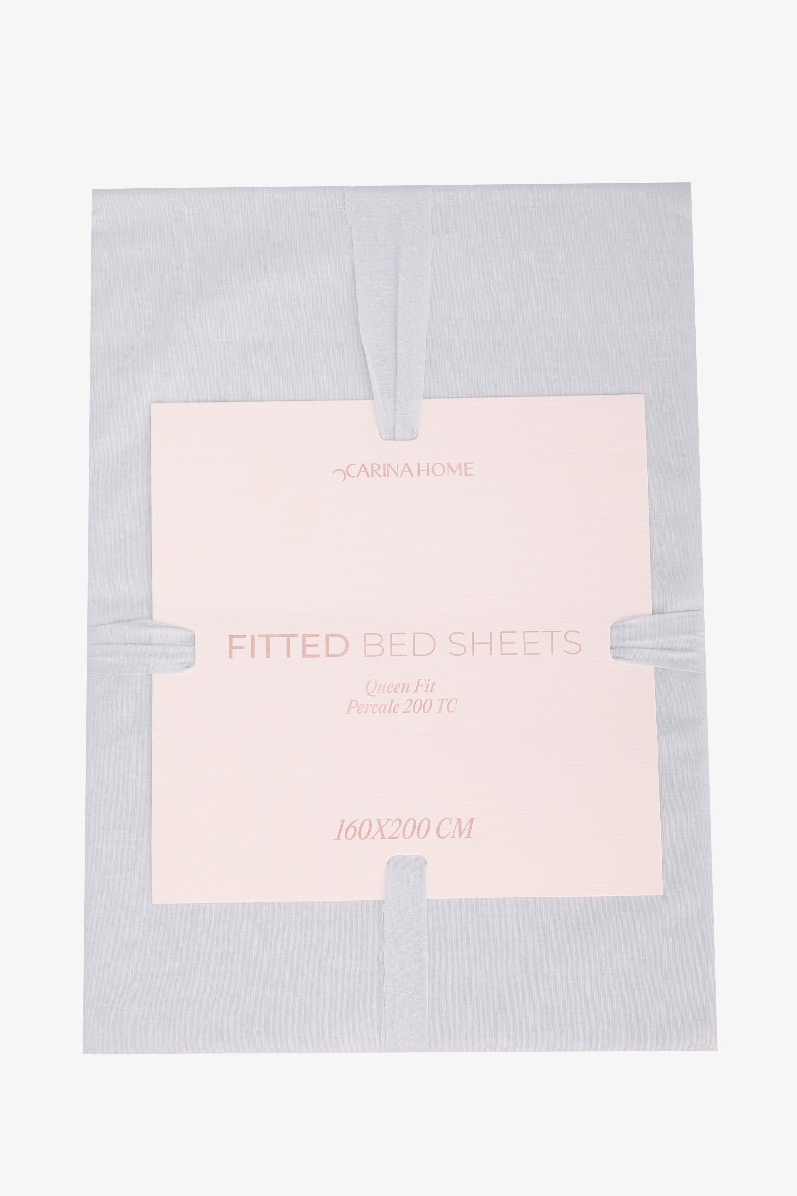 Percale Fitted Queen Bedsheet (TC200)