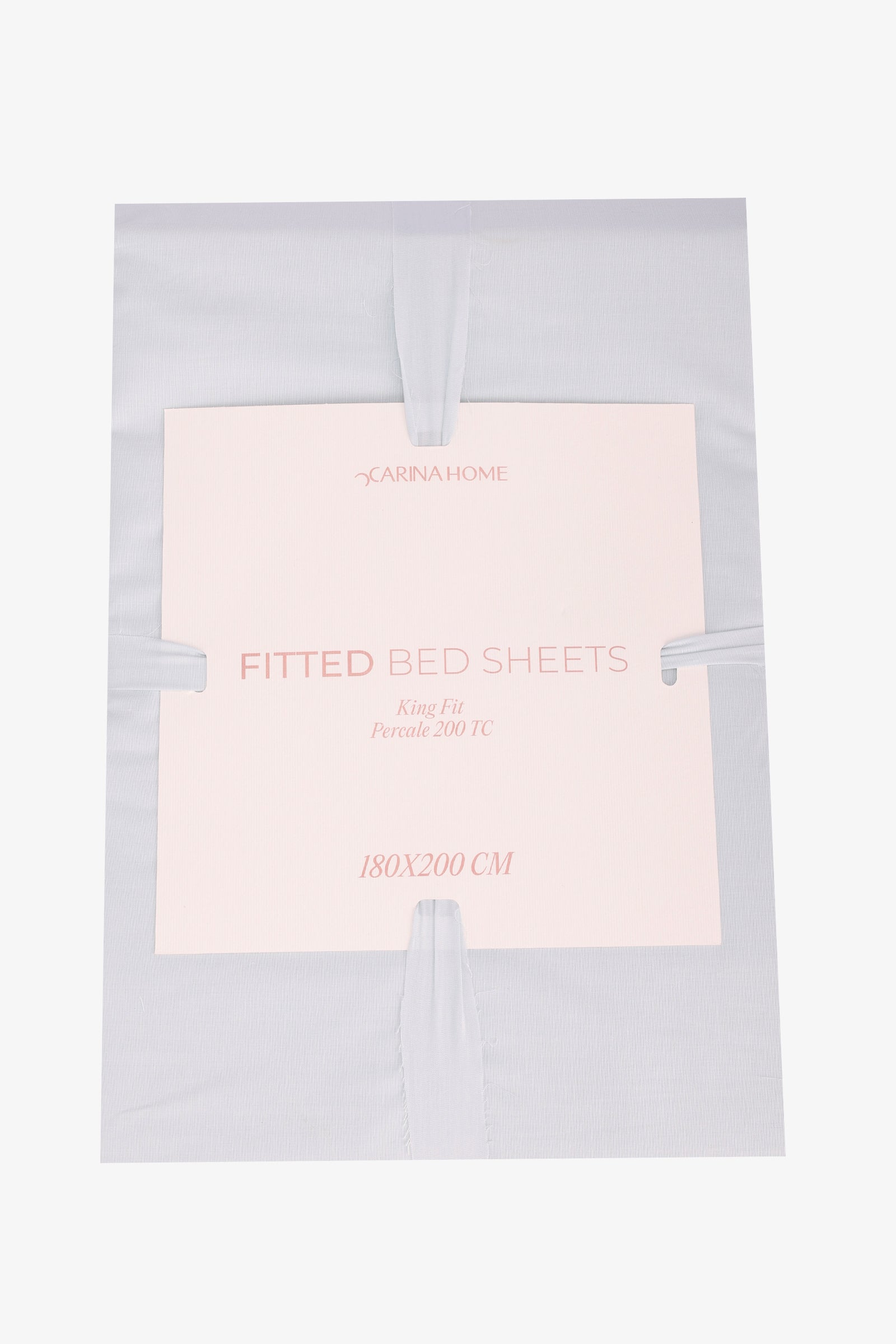 Percale King Fitted Bedsheet (TC200)