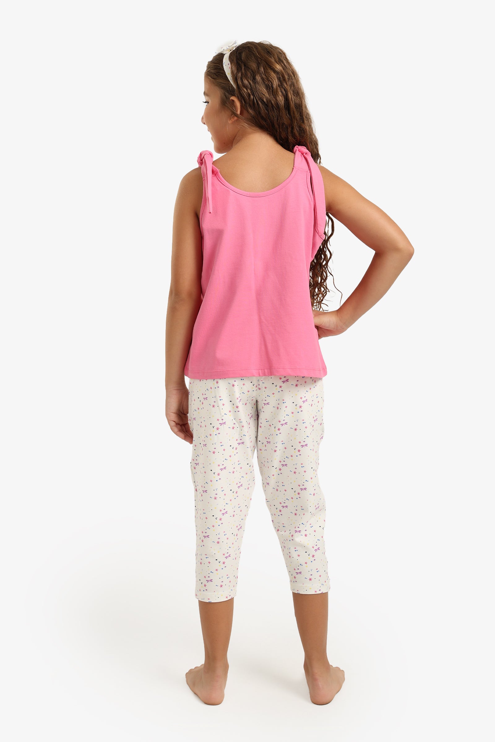 Girly Printed Pyjama Set