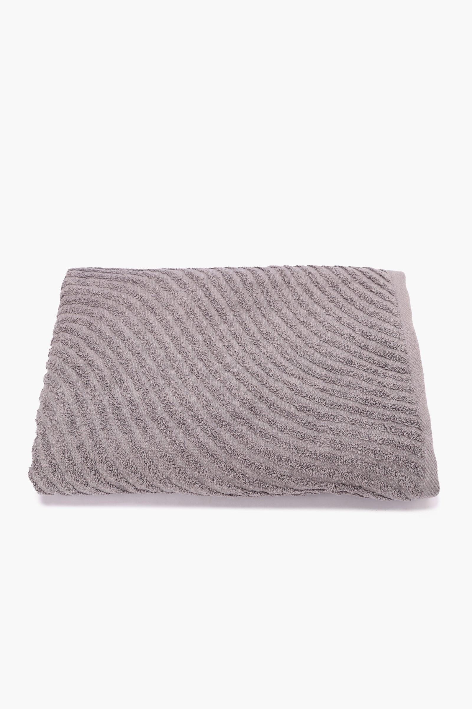 Wave Jacquard Towel - 160*90 cm