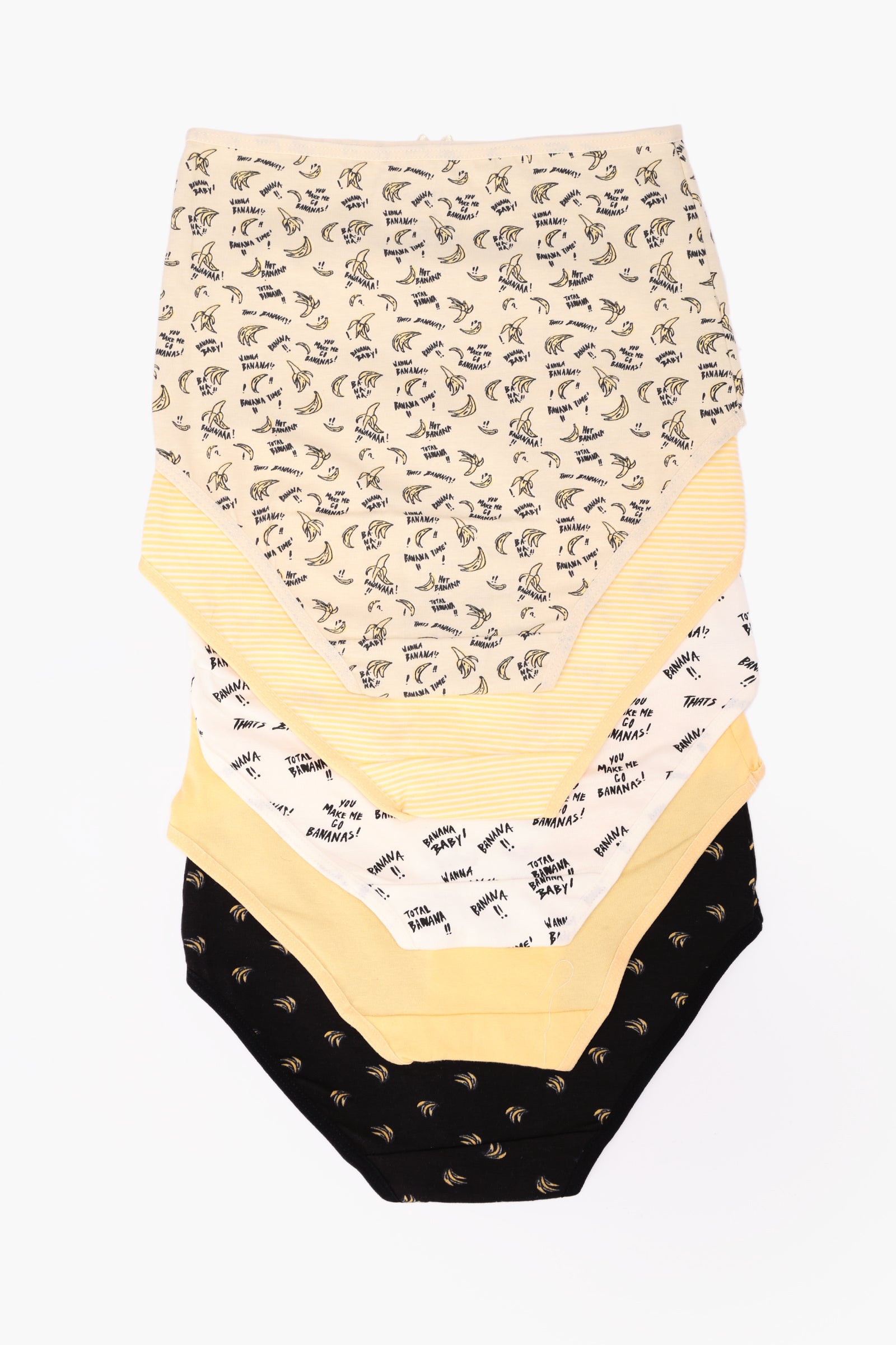 Pack of 5 Colored Full Brief Panties