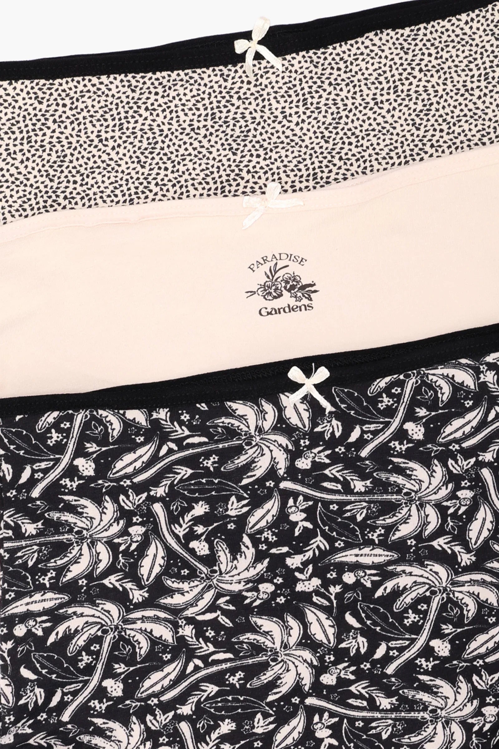 Pack of 3 Colored Full Brief Panties