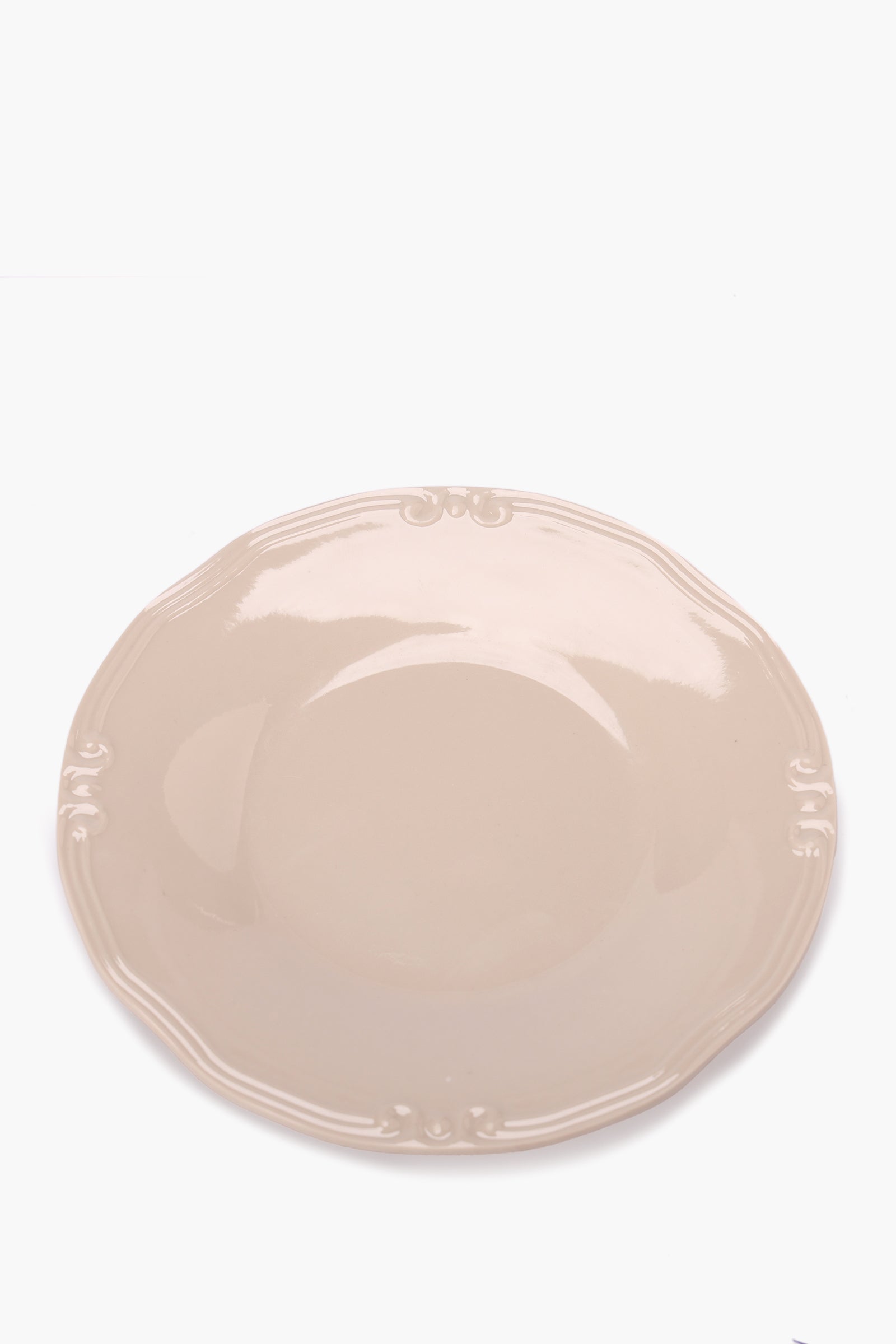Side Plate with Decorative Edge - 17cm