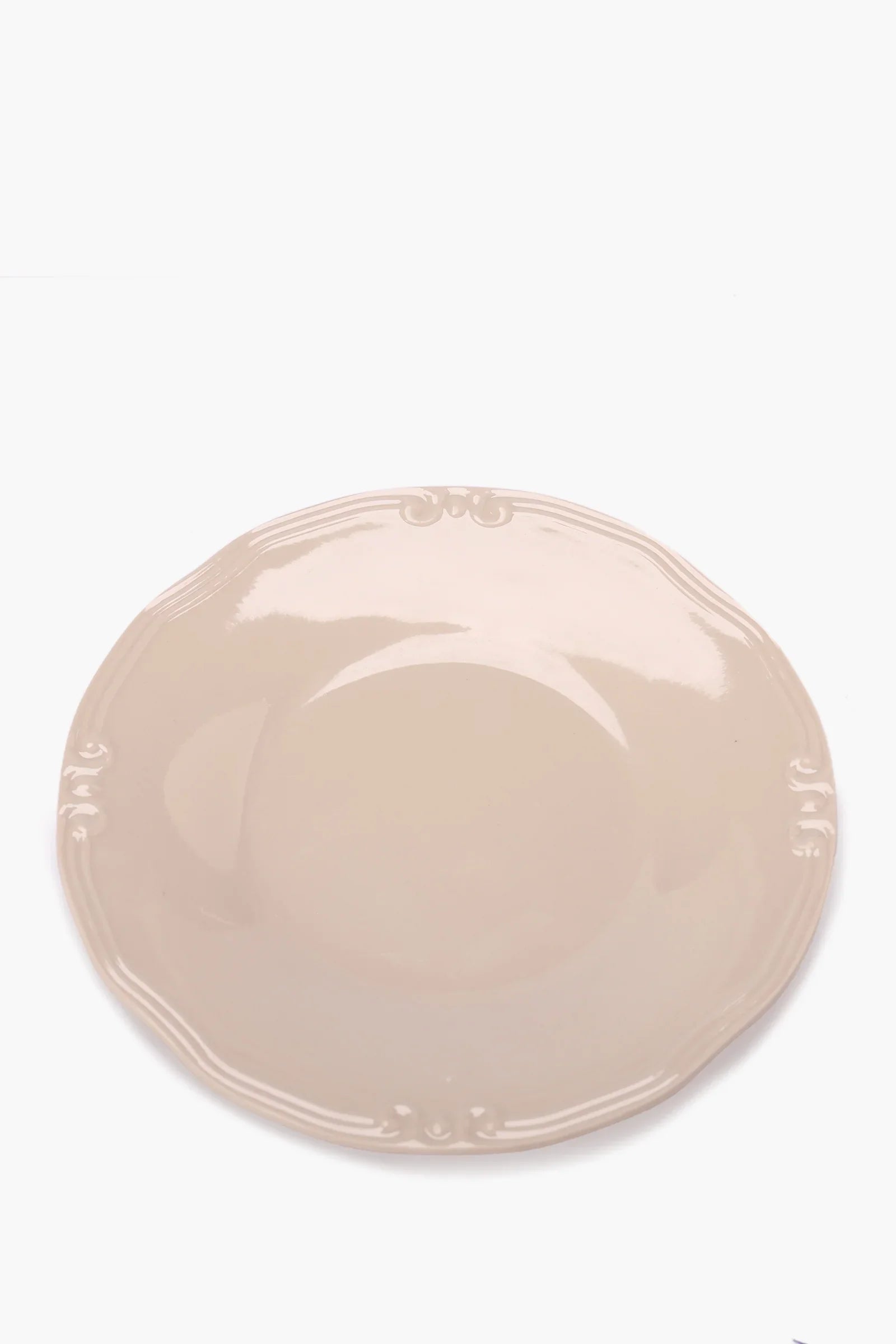 Side Plate with Decorative Edge - 17cm