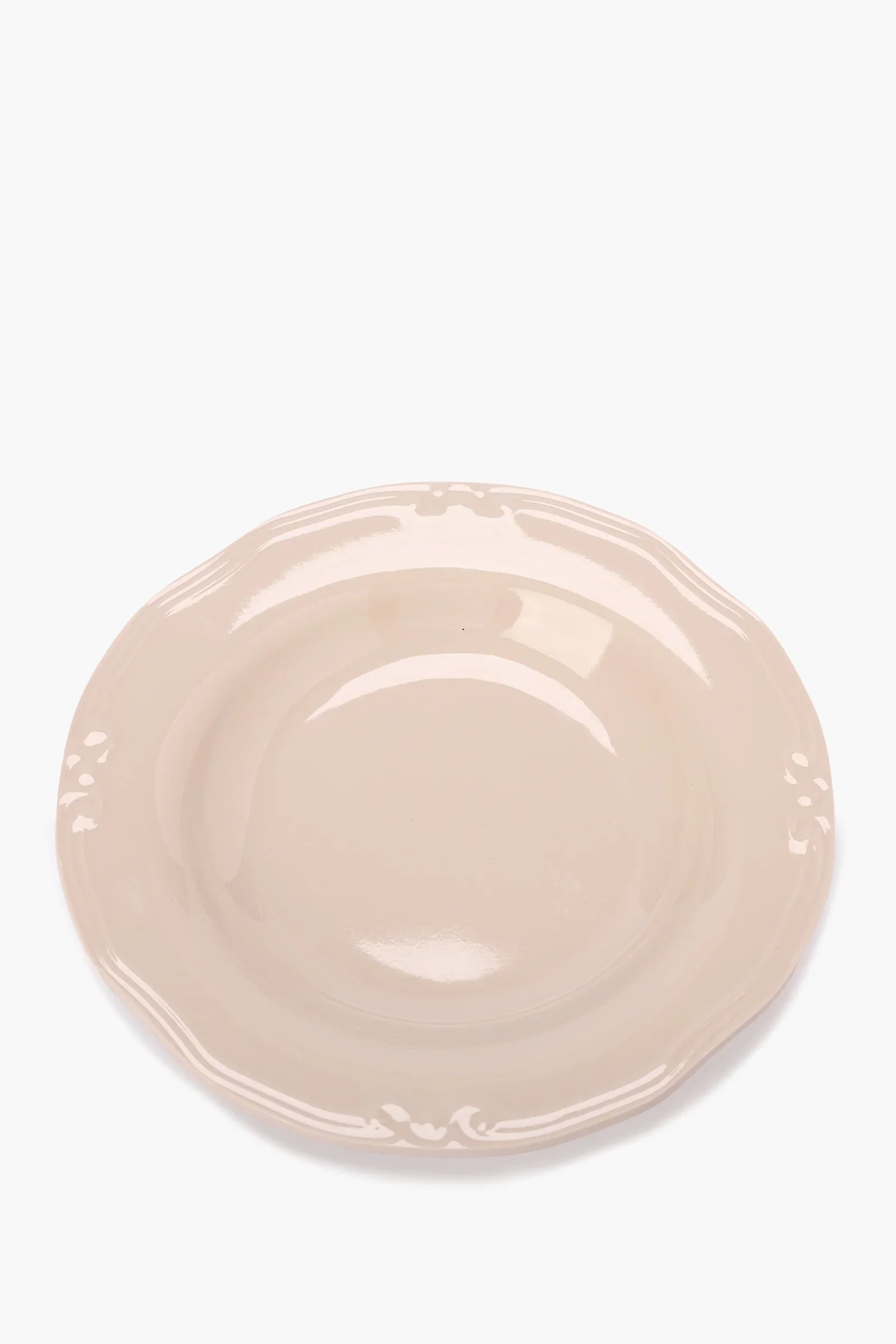 Deep Plate with Decorative Edge - 23cm