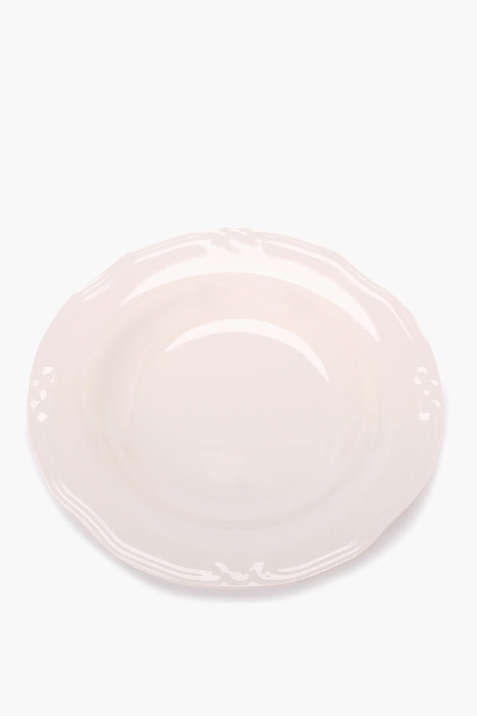 Deep Plate with Decorative Edge - 23cm