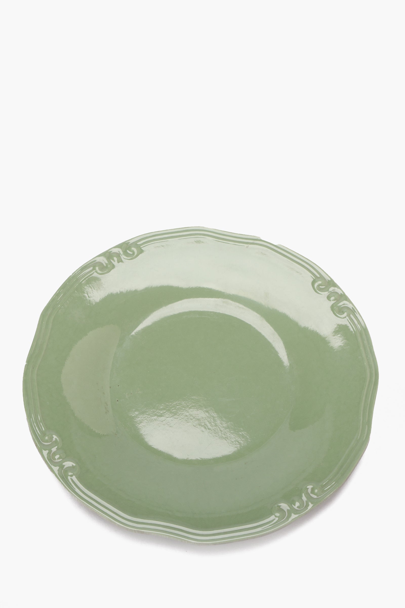 Side Plate with Decorative Edge - 17cm
