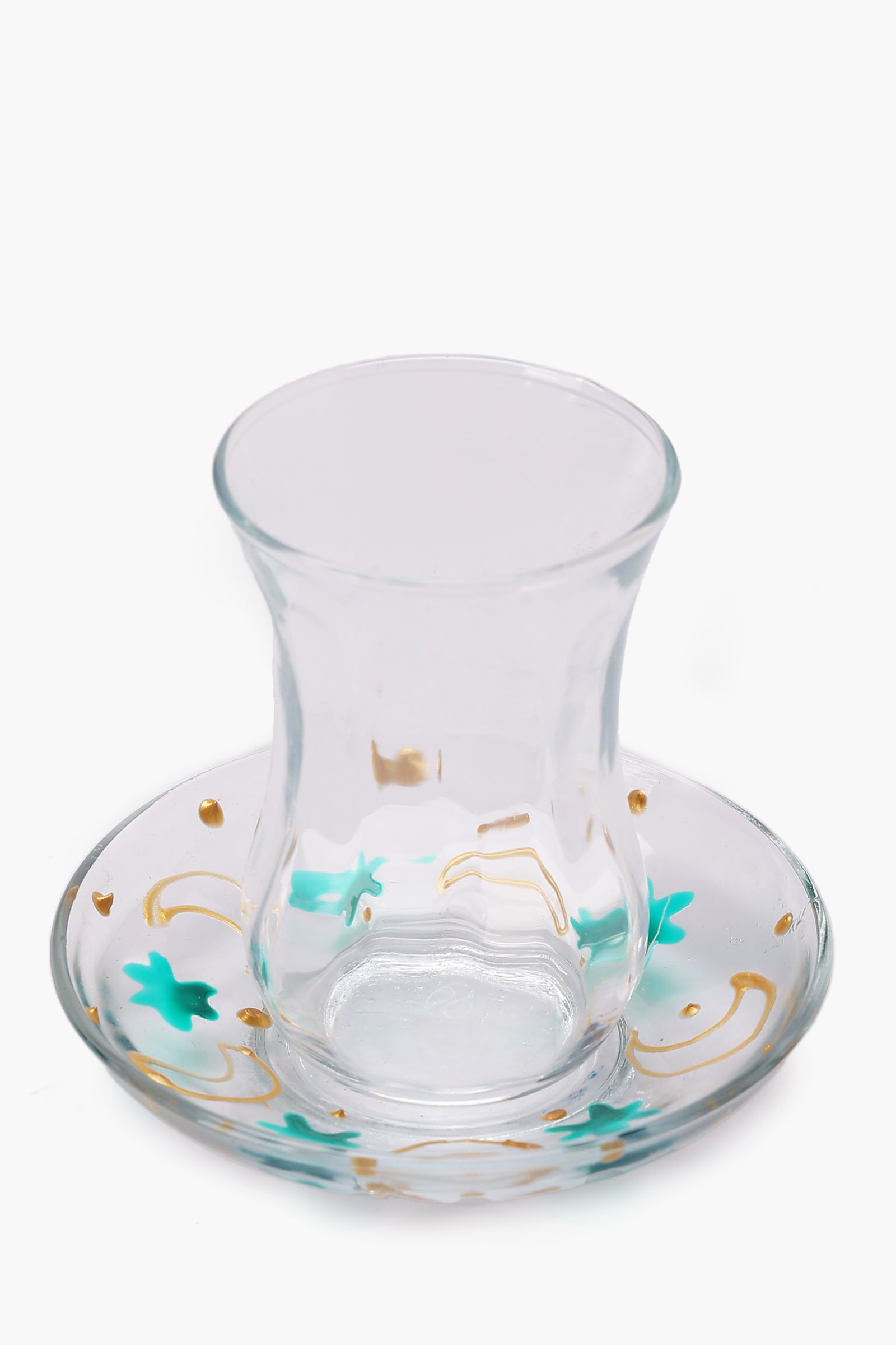 Istikana with Printed Saucer