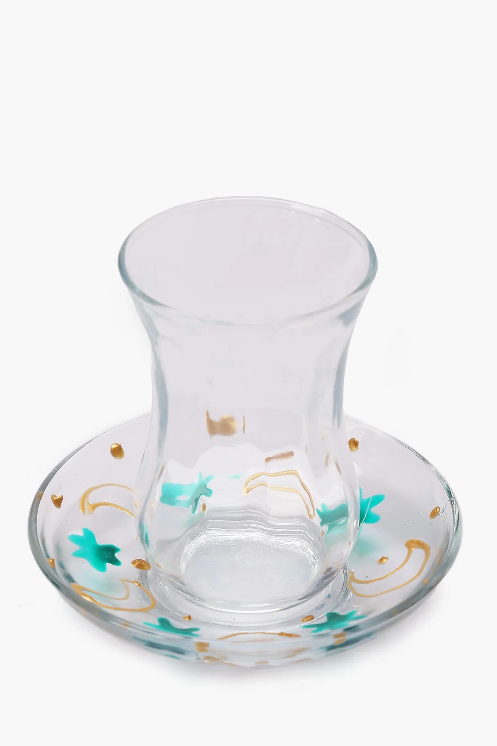 Istikana with Printed Saucer