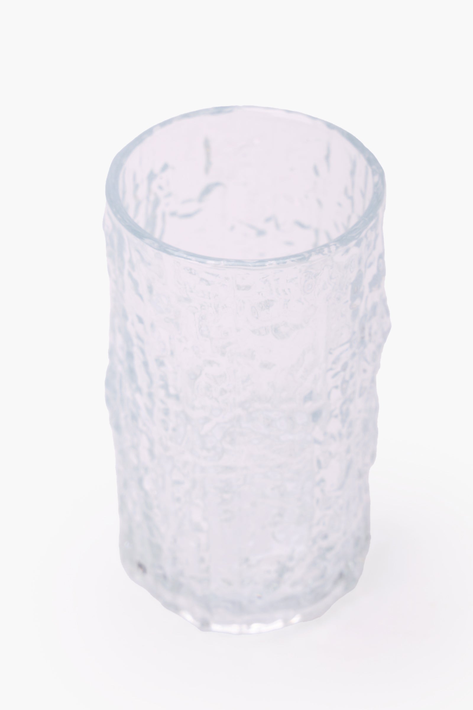 Textured Glass Tumbler