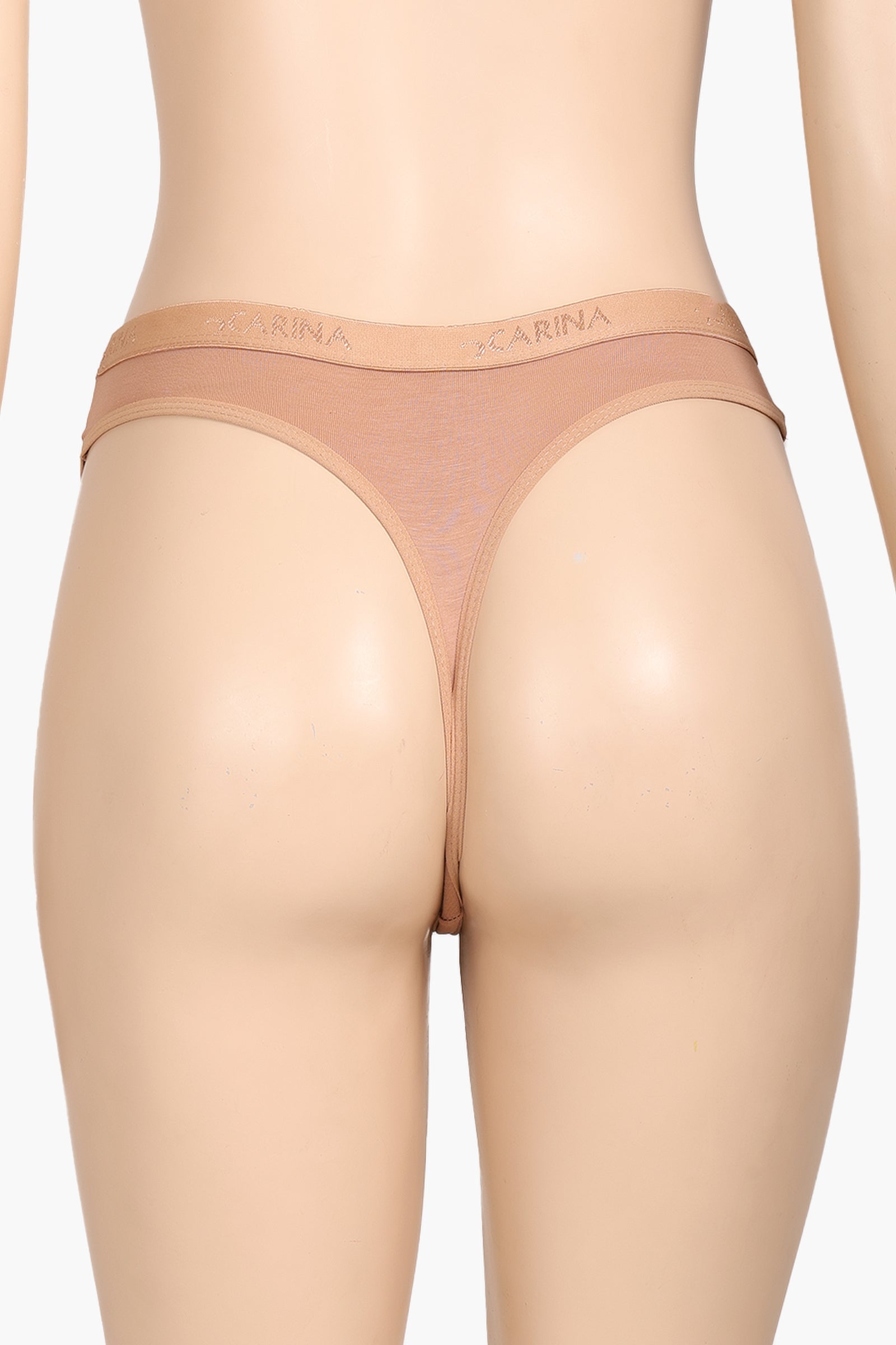 Cotton Lace Detail Thong