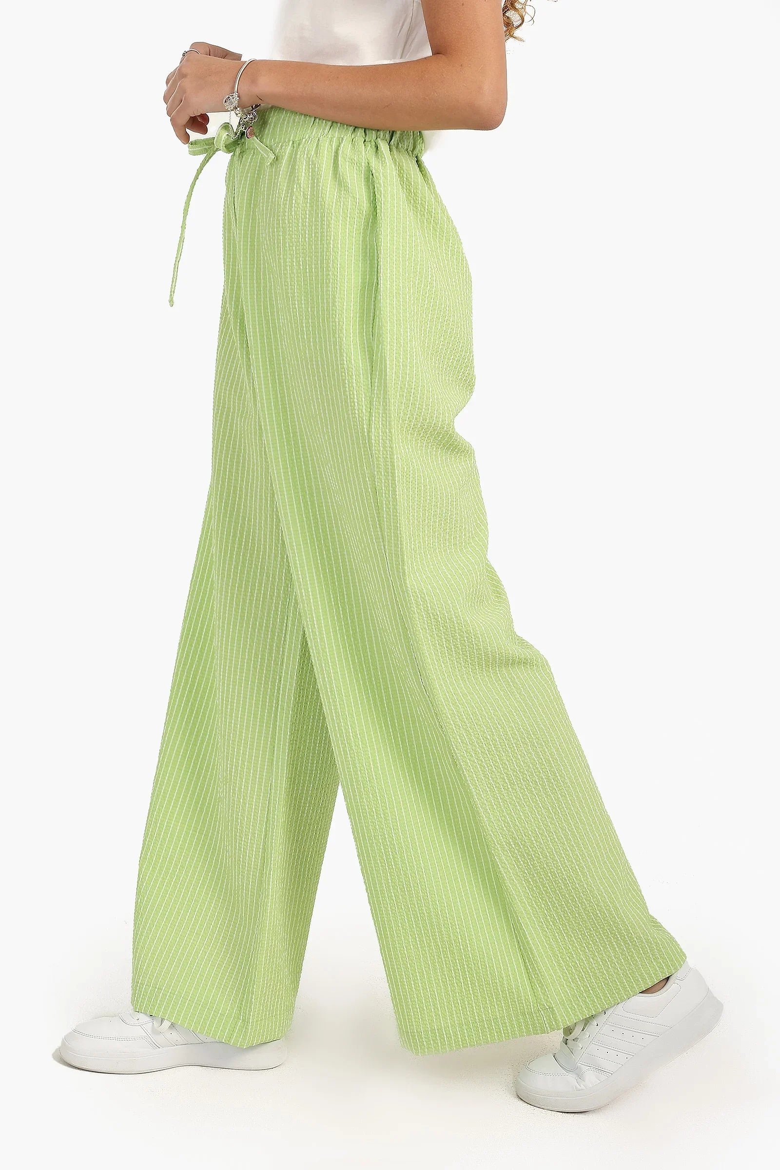 Comfy Striped Wide Leg Pants