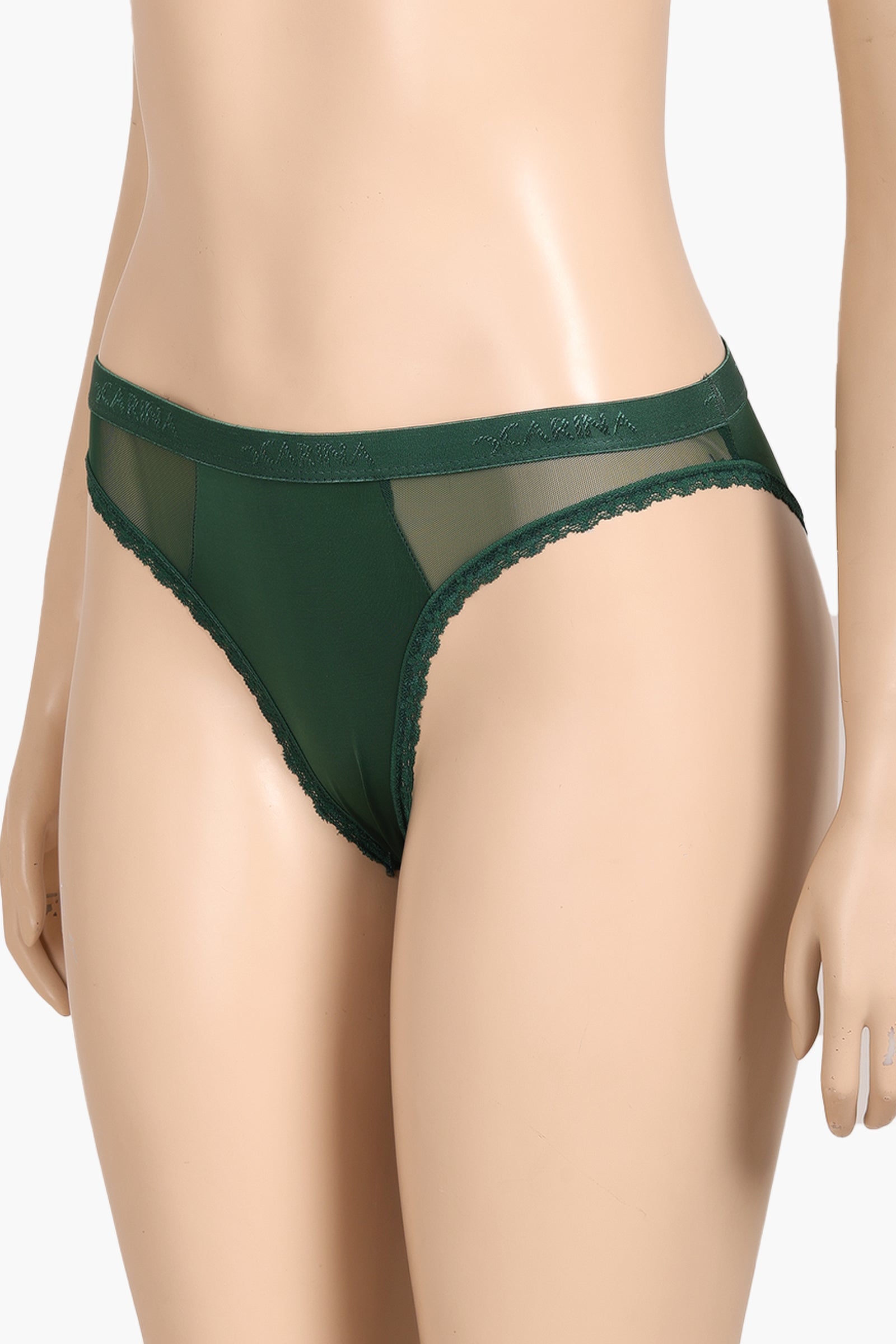 Sheer Mesh Detail Panty