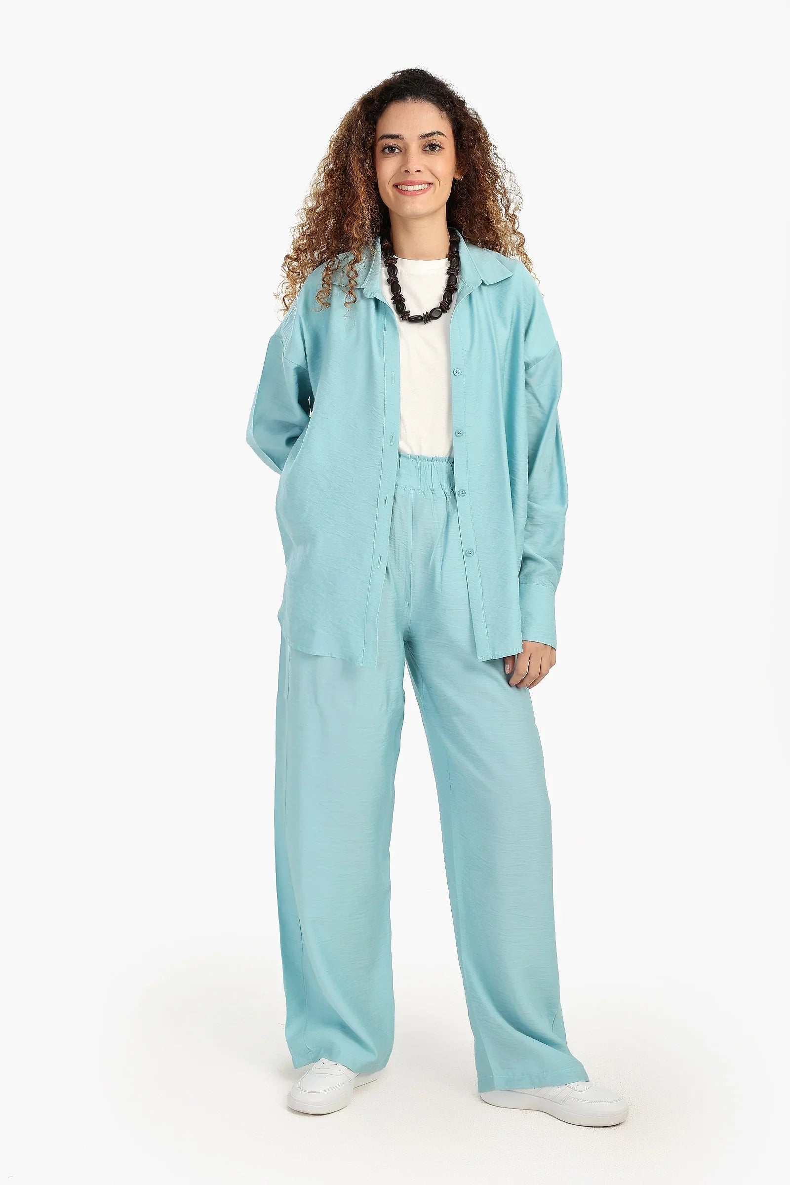 قميص مريح بكم