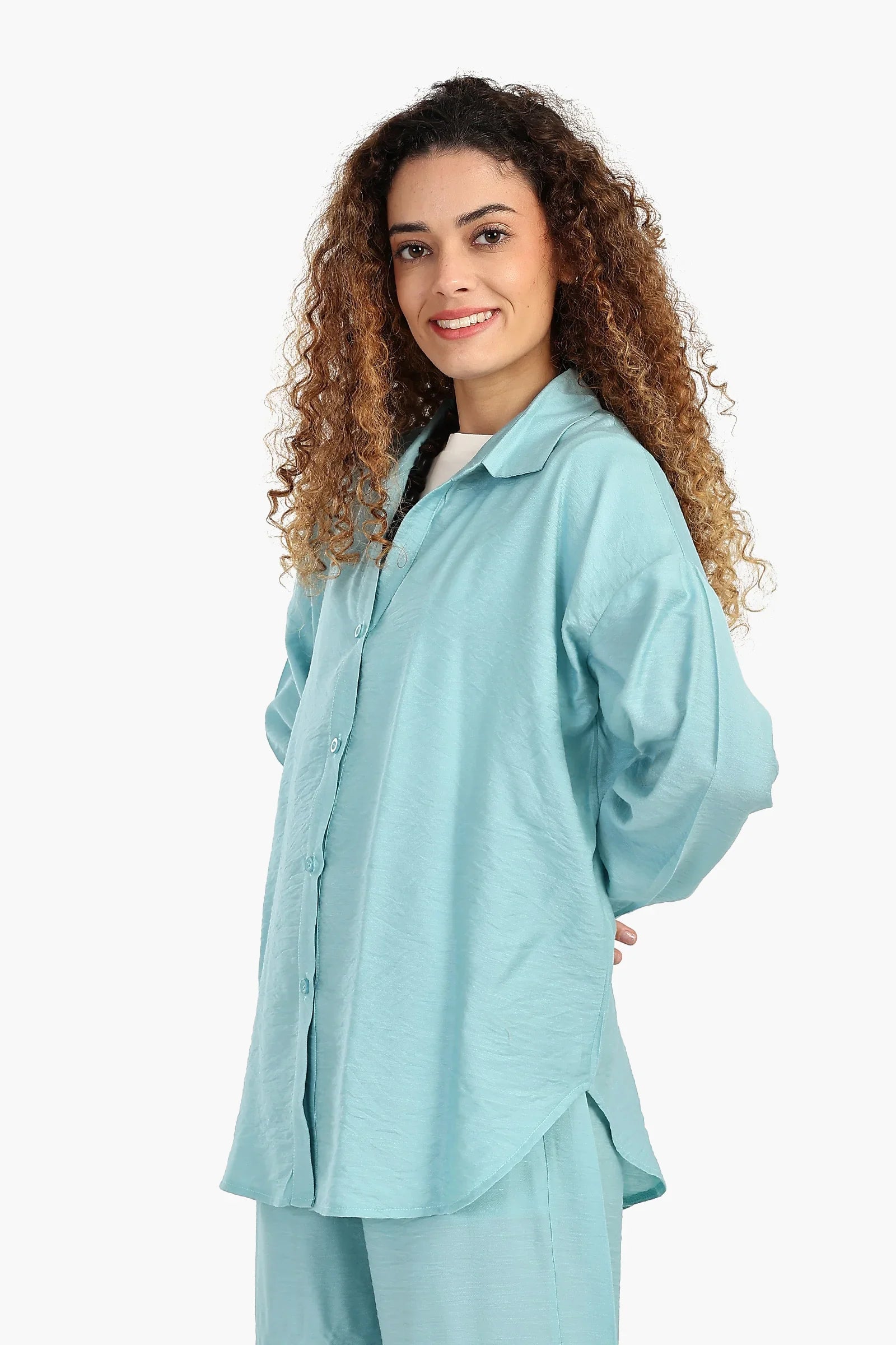 قميص مريح بكم