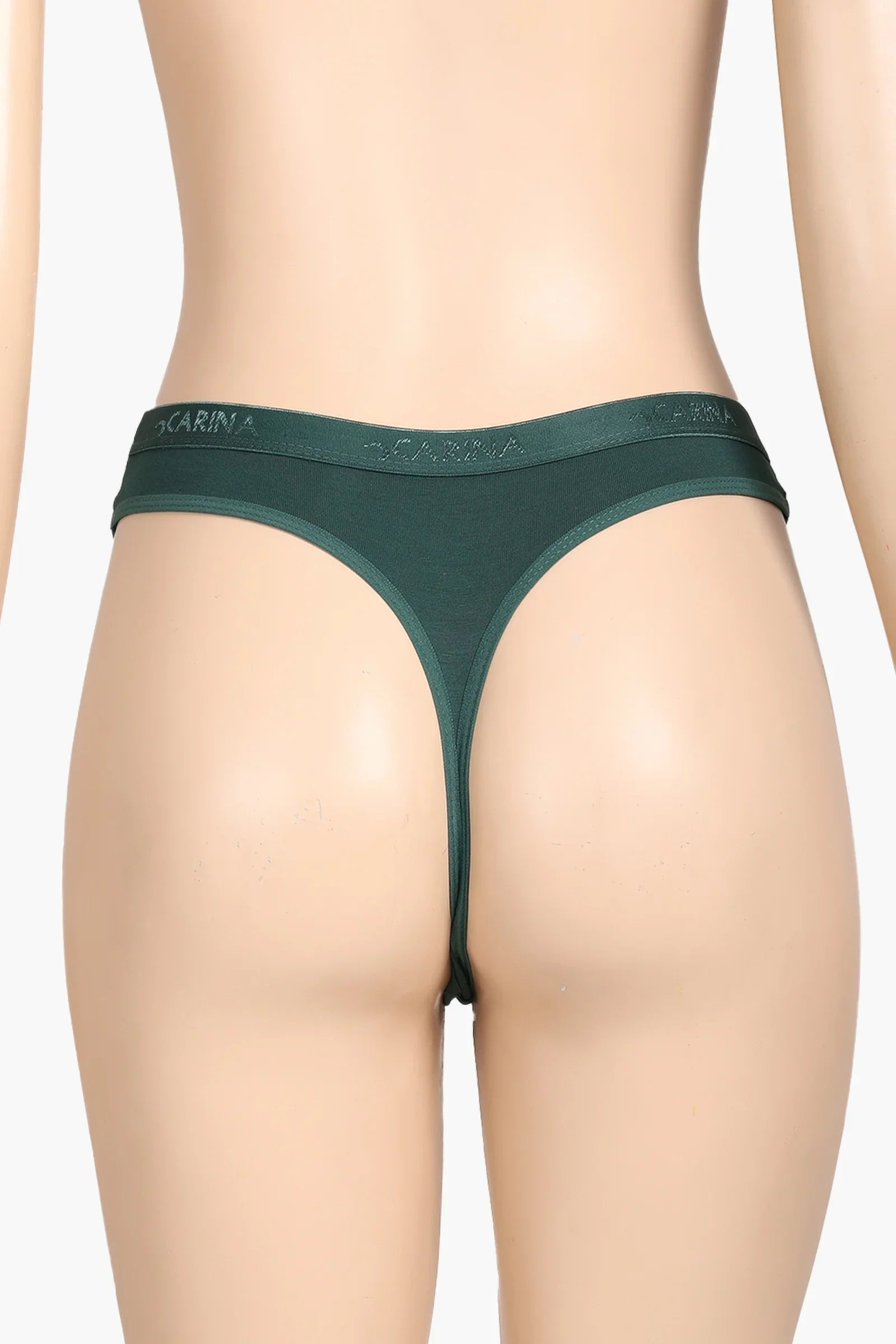 Cotton Lace Detail Thong