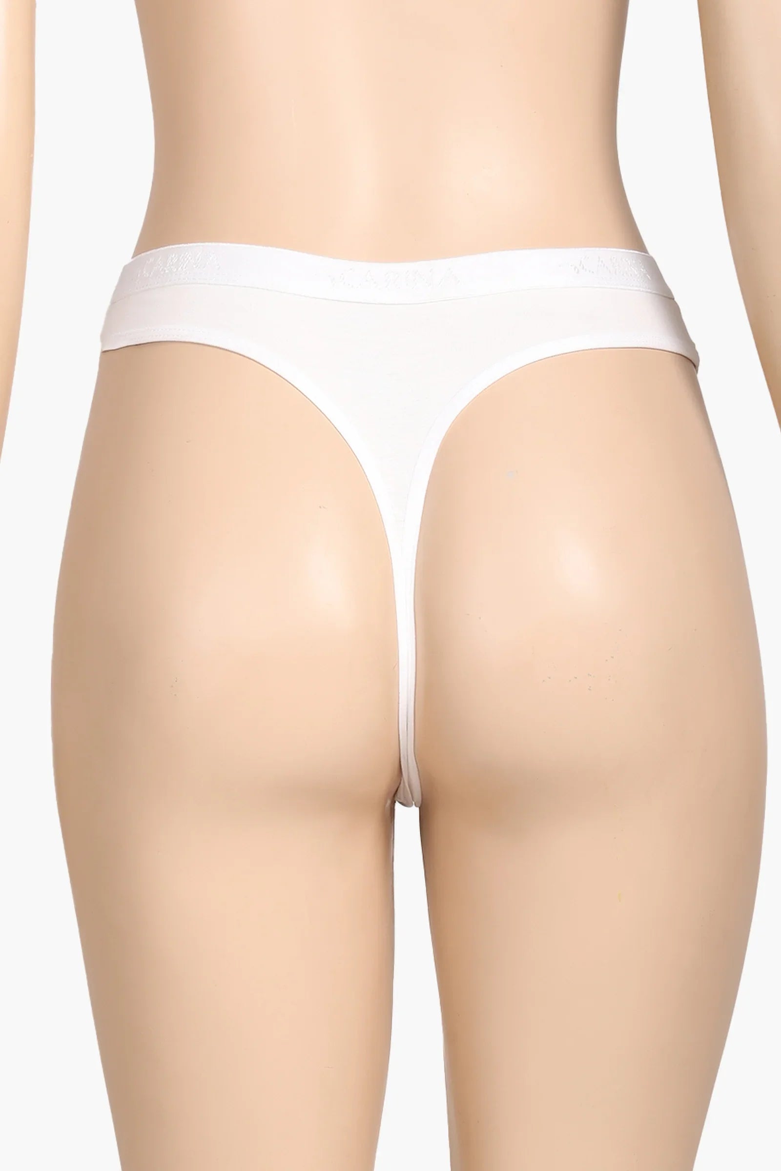 Cotton Lace Detail Thong