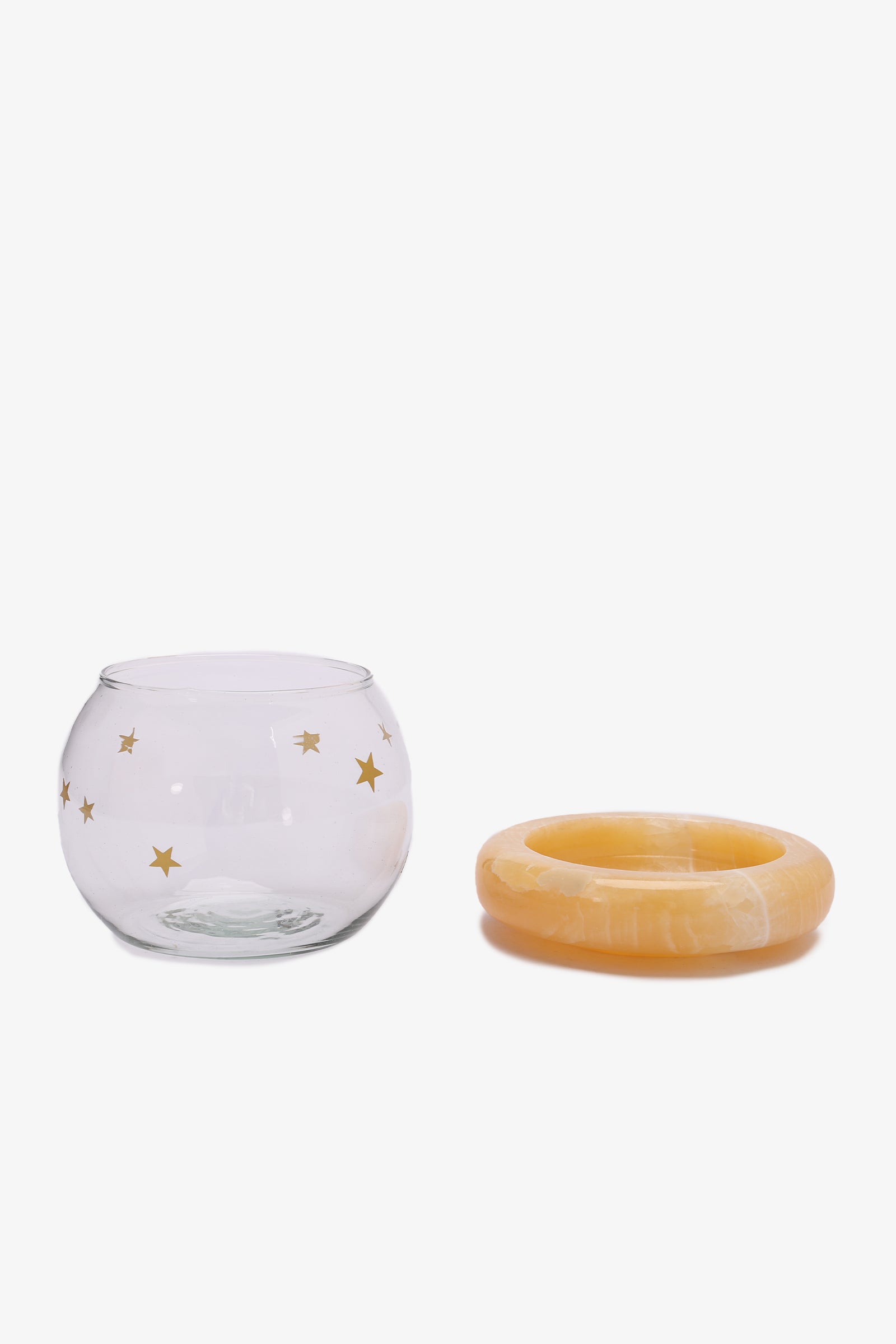 Bonbonniere With Marble Stand