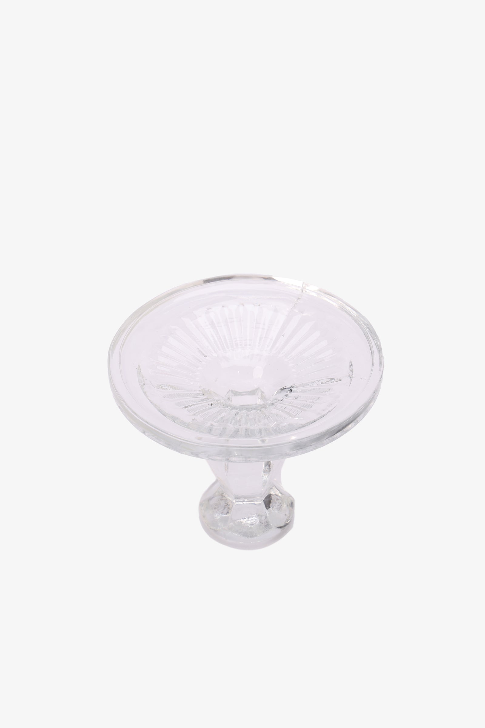 Clear Glass Display Pedestal